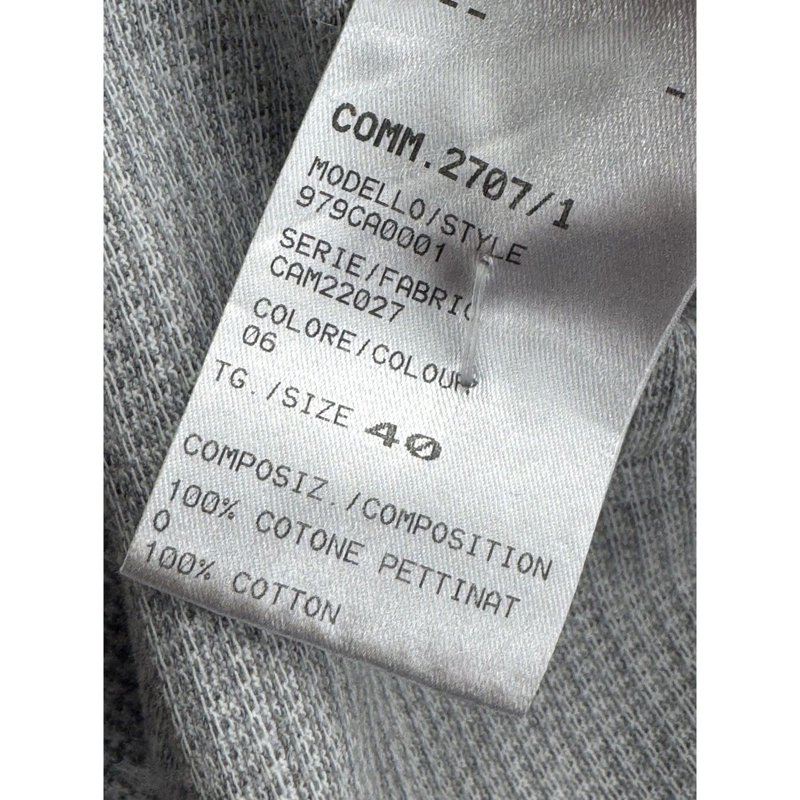Eleventy ELEVENTY Shirt Gray S Long Sleeve Button-Up 40 15 3/4 SMALL Size US S / EU 44-46 / 1 - 7 Thumbnail