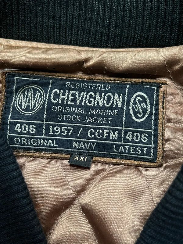 Chevignon 1985 Chevignon Varsity bomber jacket Special Air Size US XXL / EU 58 / 5 - 6 Thumbnail