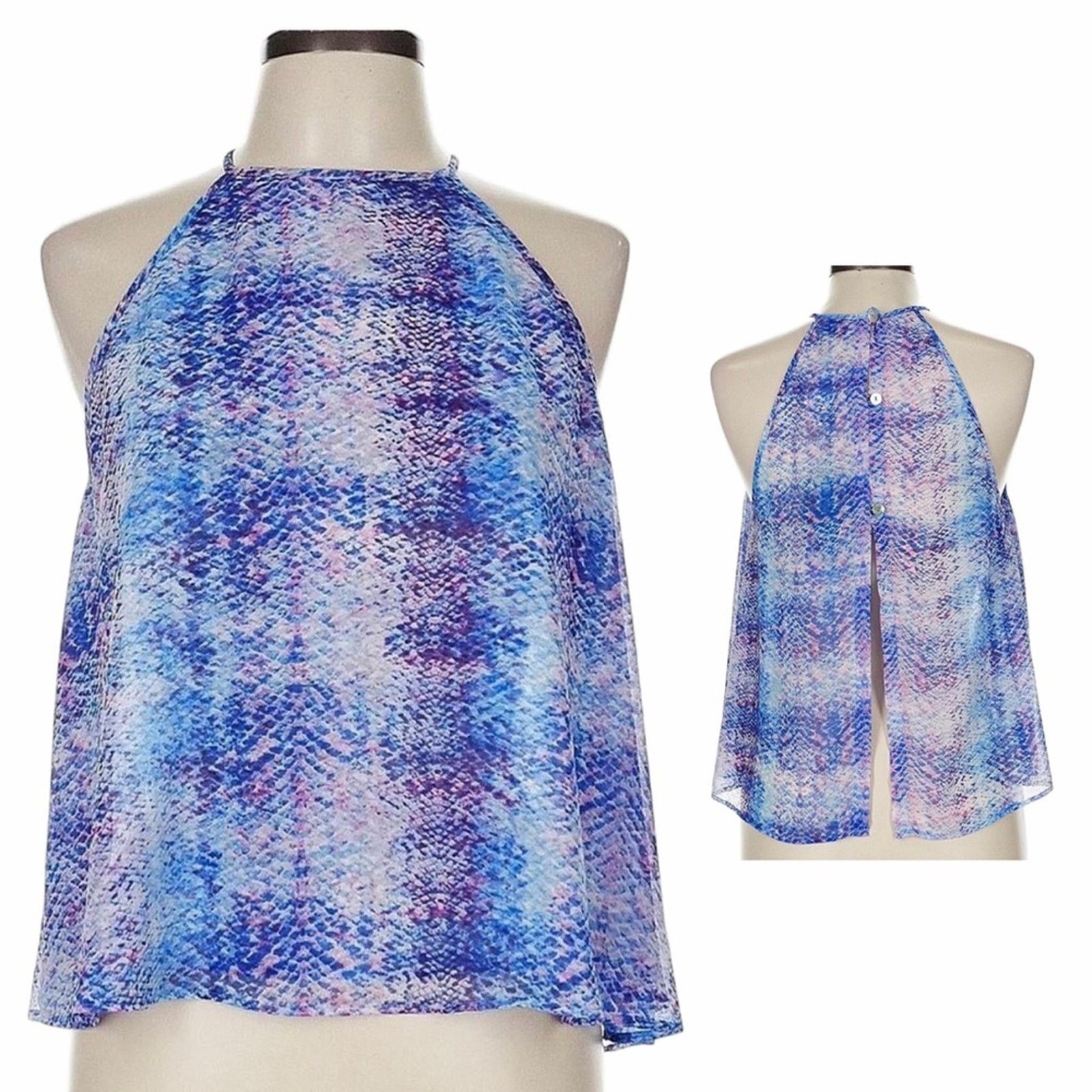 Show Me Your MuMu show me your mumu selena halter cropped top Retro eclectic Size M / US 6-8 / IT 42-44 - 1 Thumbnail