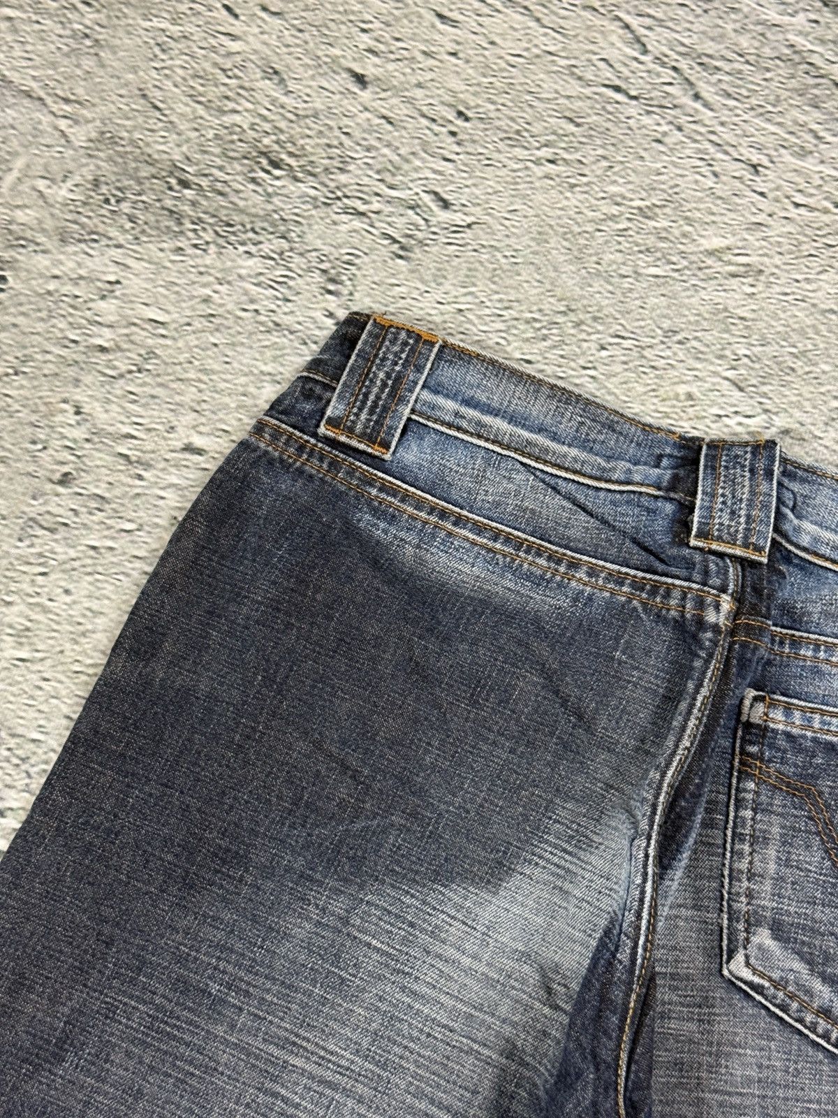 Miss Sixty Miss Sixty Jeans flared tribal Y2K navy medusa Size 25" / US 0 / IT 36 - 8 Thumbnail