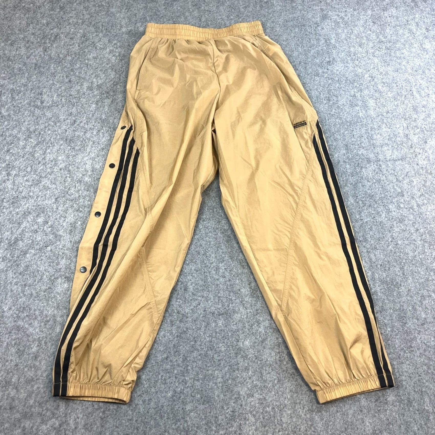 Adidas Adidas Womens Track Pants Sweat Joggers Small UK10 Pop Button Gold BNWT Size 32" / US 10 / IT 46 - 2 Thumbnail