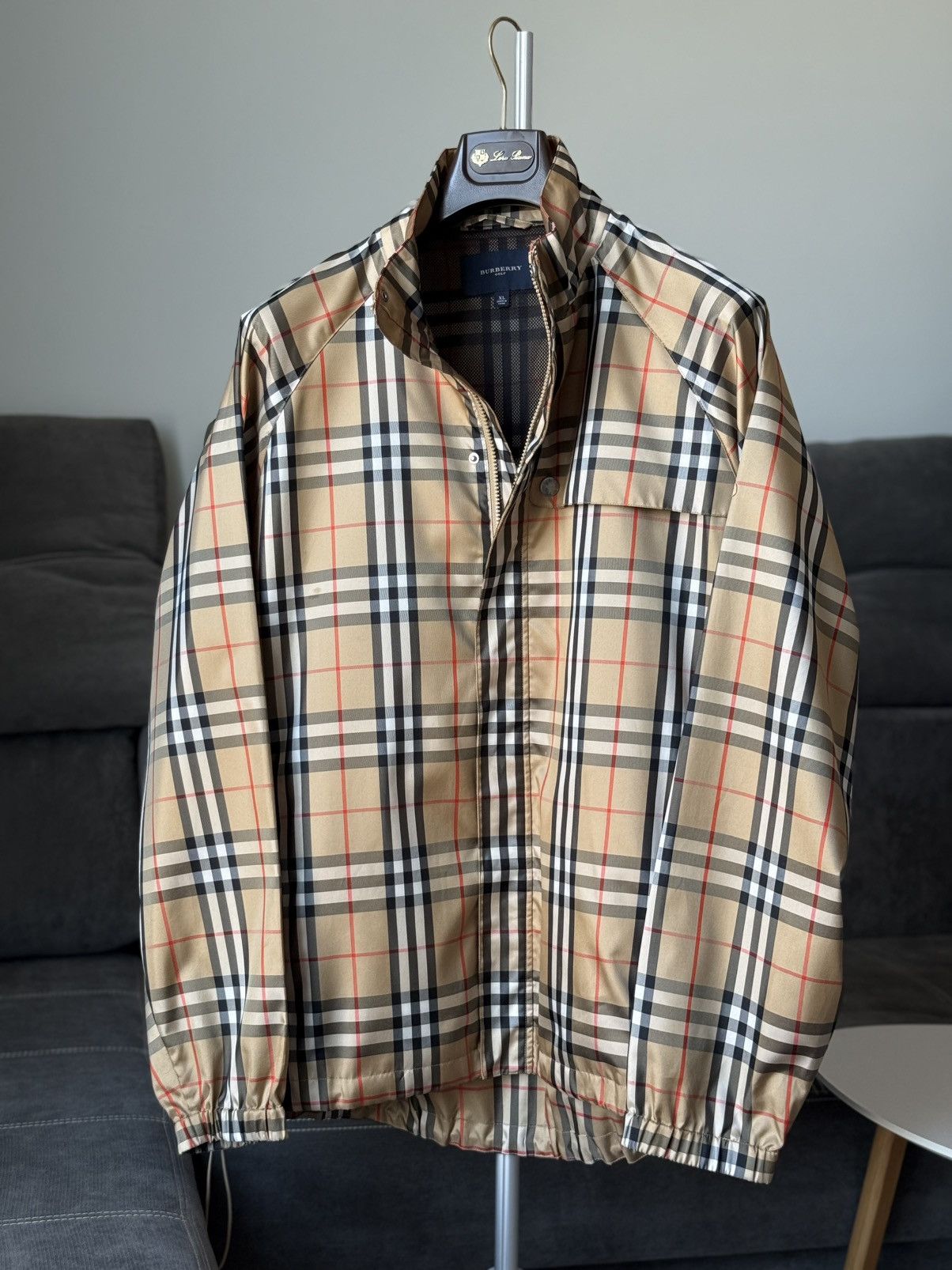Burberry Burberry Golf Nova Check Light Jacket Polyester Size US XL / EU 56 / 4 - 3 Thumbnail