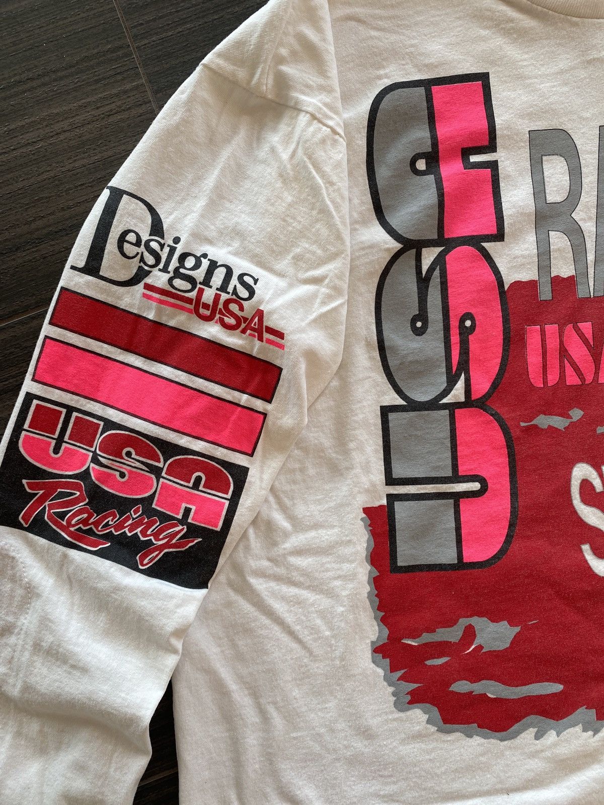Vintage 80s USA motocross jersey shirt XL Size US XL / EU 56 / 4 - 3 Thumbnail