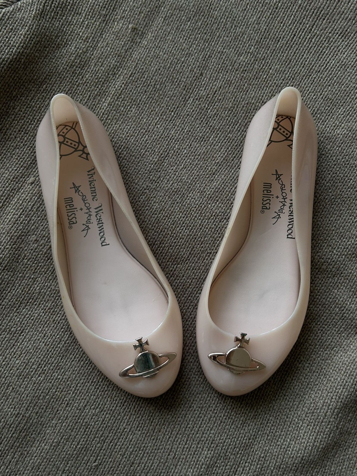 Melissa × Vivienne Westwood Vintage ballet Vivienne westwood melissa orb logo flats Size US 8 / IT 38 - 3 Thumbnail