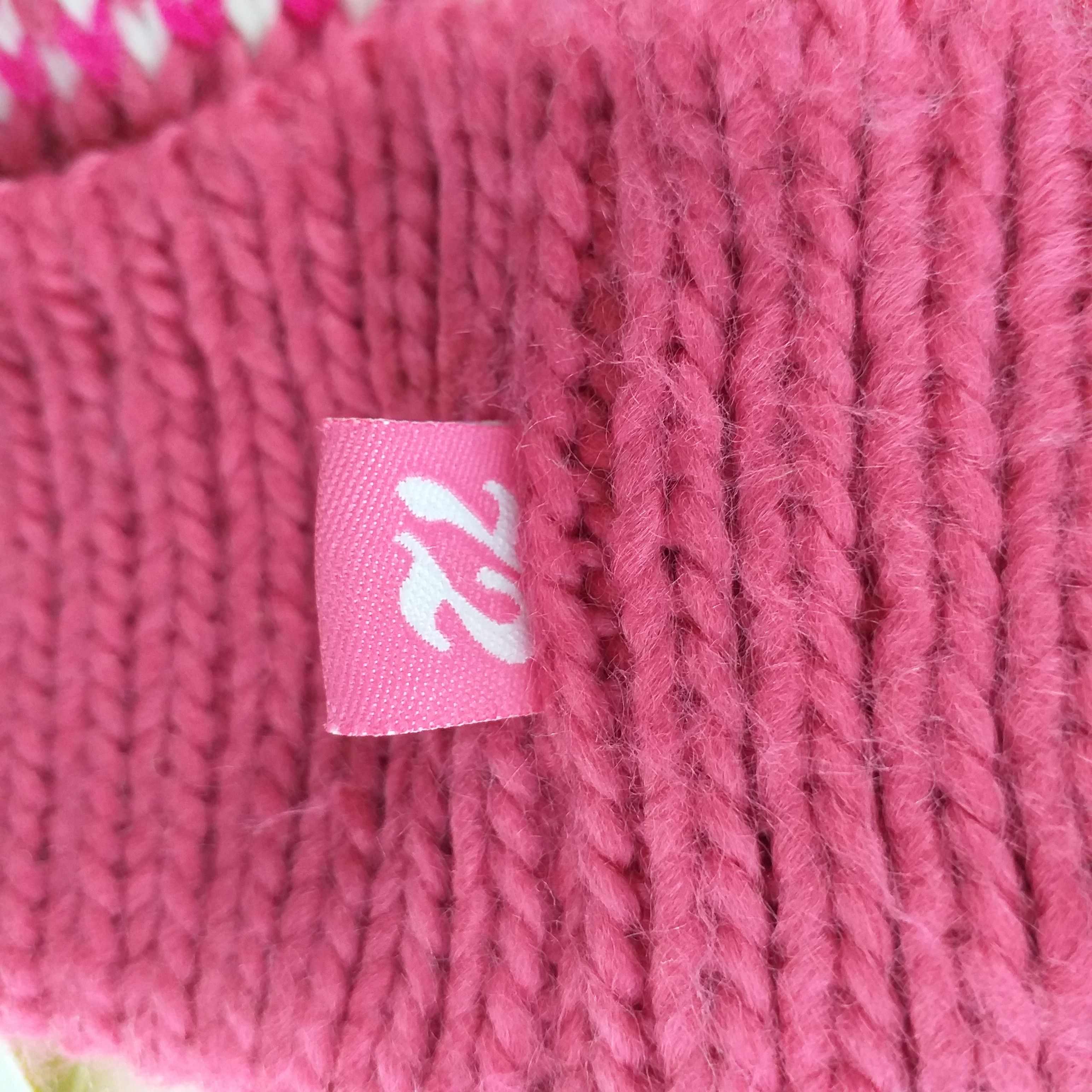 Japanese Brand Pink Deers Snow Cap Hat Beanie -BN044 Size ONE SIZE - 6 Thumbnail