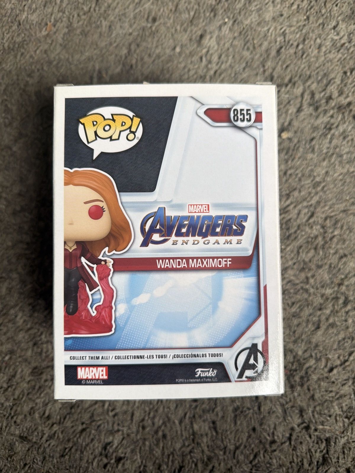 Marvel Comics Funko Pop! Wanda Maximoff Bobble-Head Size ONE SIZE - 2 Thumbnail