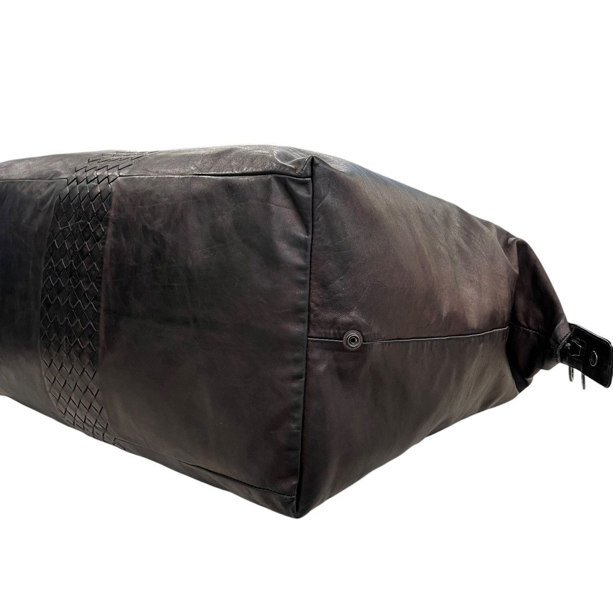 Bottega Veneta Bottega Veneta Intrecciato Leather Duffle Bag Size ONE SIZE - 11 Thumbnail