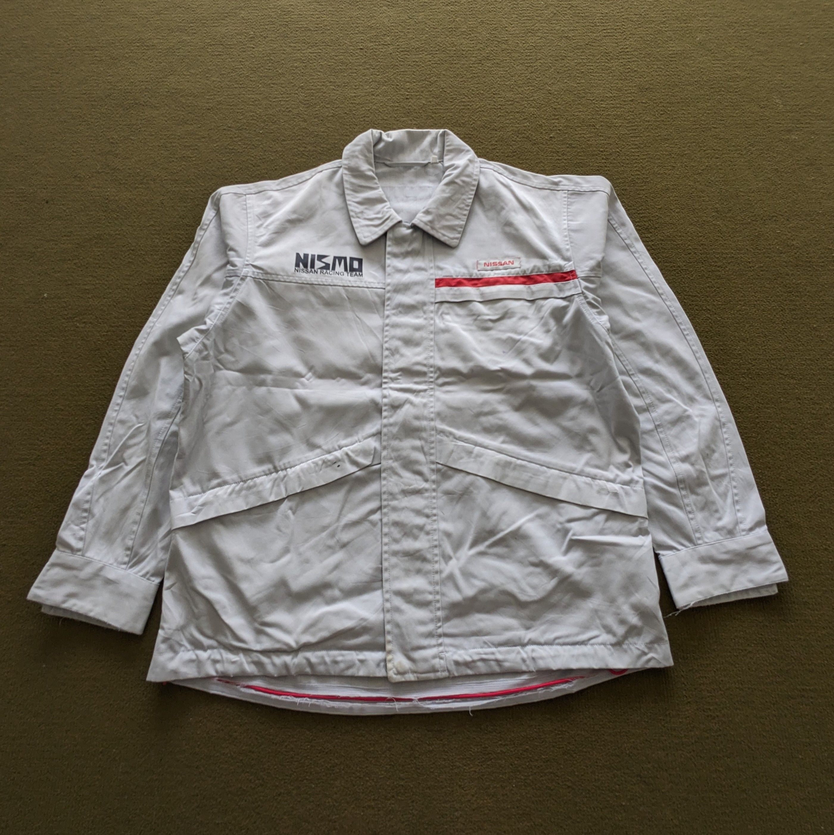 Japanese Brand Vintage NISMO NISSAN RACING Uniform Custom Jacket Size US L / EU 52-54 / 3 - 3 Thumbnail
