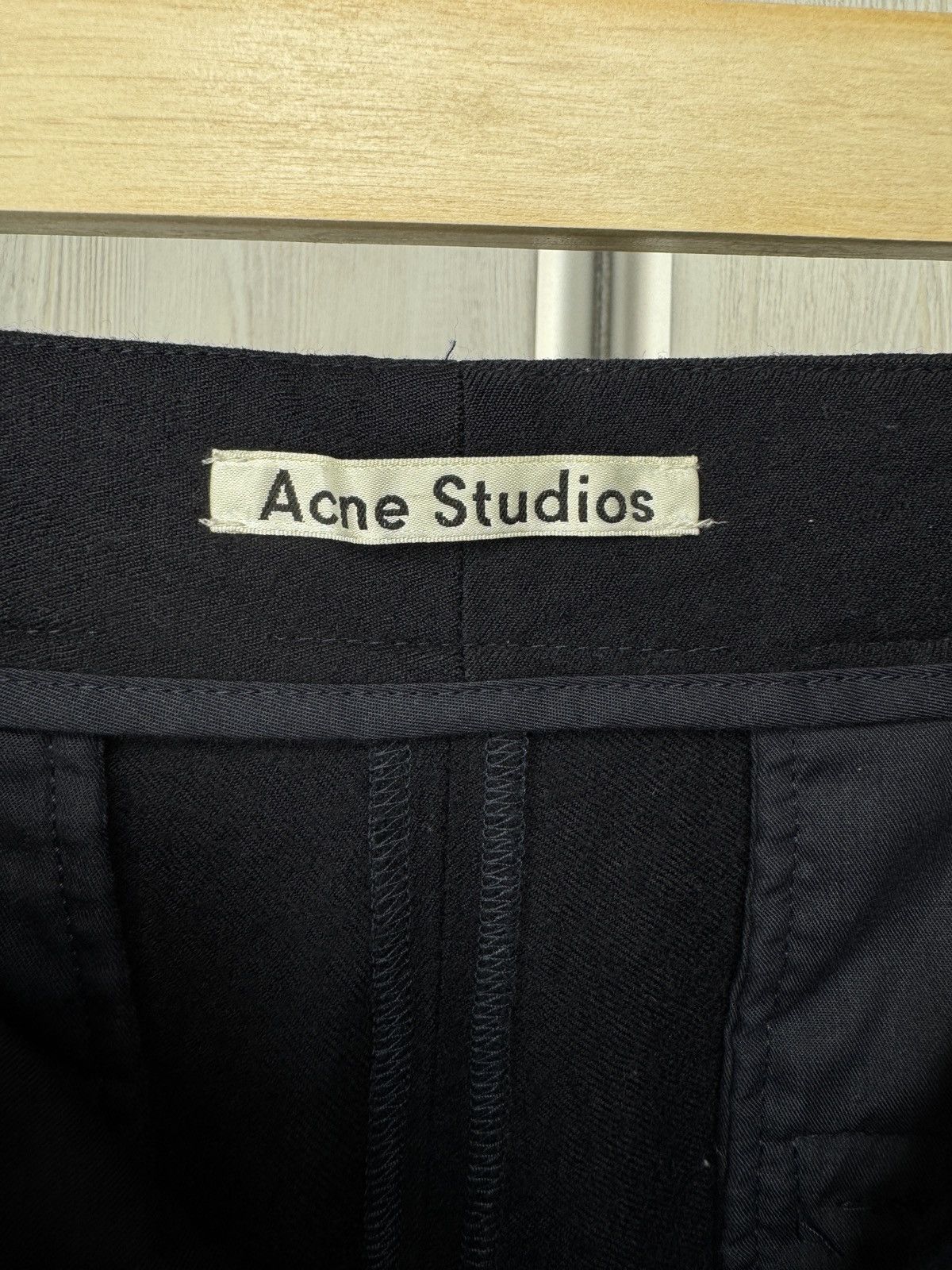 Acne Studios Acne Studios Pace Wool PAW16 casual navy blue pants Size US 30 / EU 46 - 11 Thumbnail