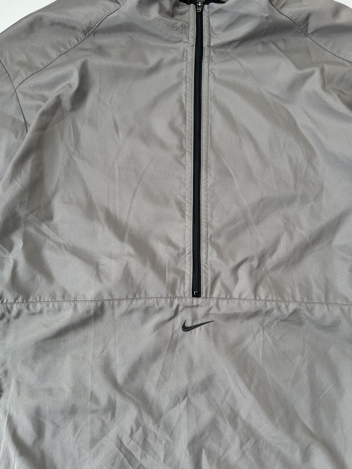 Nike 90's NIKE CENTR SWOOSH 1/2 HALF ZIP ANORAK TRACK JACKET Y2K Size US L / EU 52-54 / 3 - 3 Thumbnail