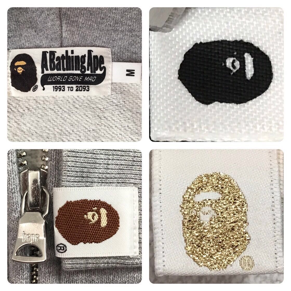 Bape BAPE Shark full zip hoodie 1st camo green a bathing ape Size US M / EU 48-50 / 2 - 7 Thumbnail