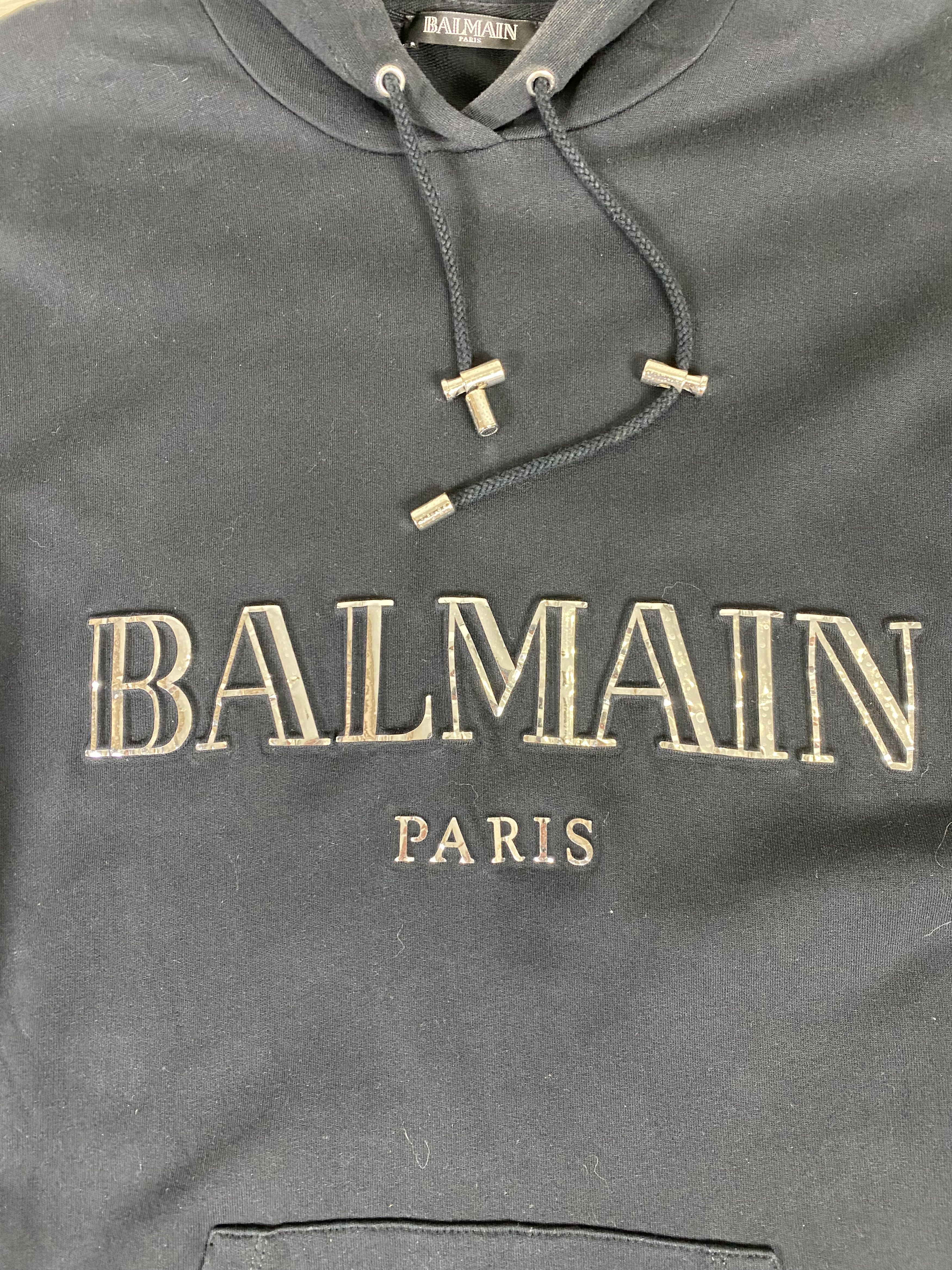 Balmain Balmain Oversized Big Logo Hoodie Size XS / US 0-2 / IT 36-38 - 5 Thumbnail