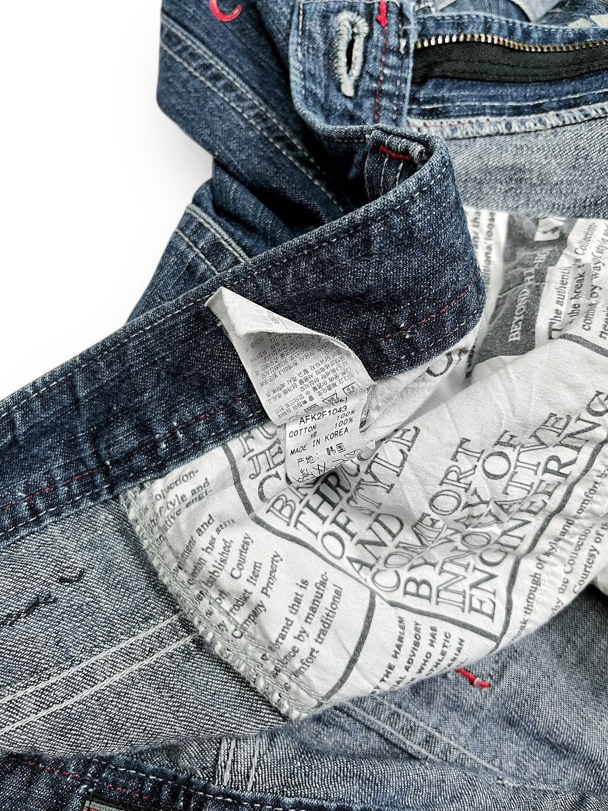 Fubu Fubu Collection Circa 1992 Vintage Denim Pants Size US 36 / EU 52 - 10 Thumbnail
