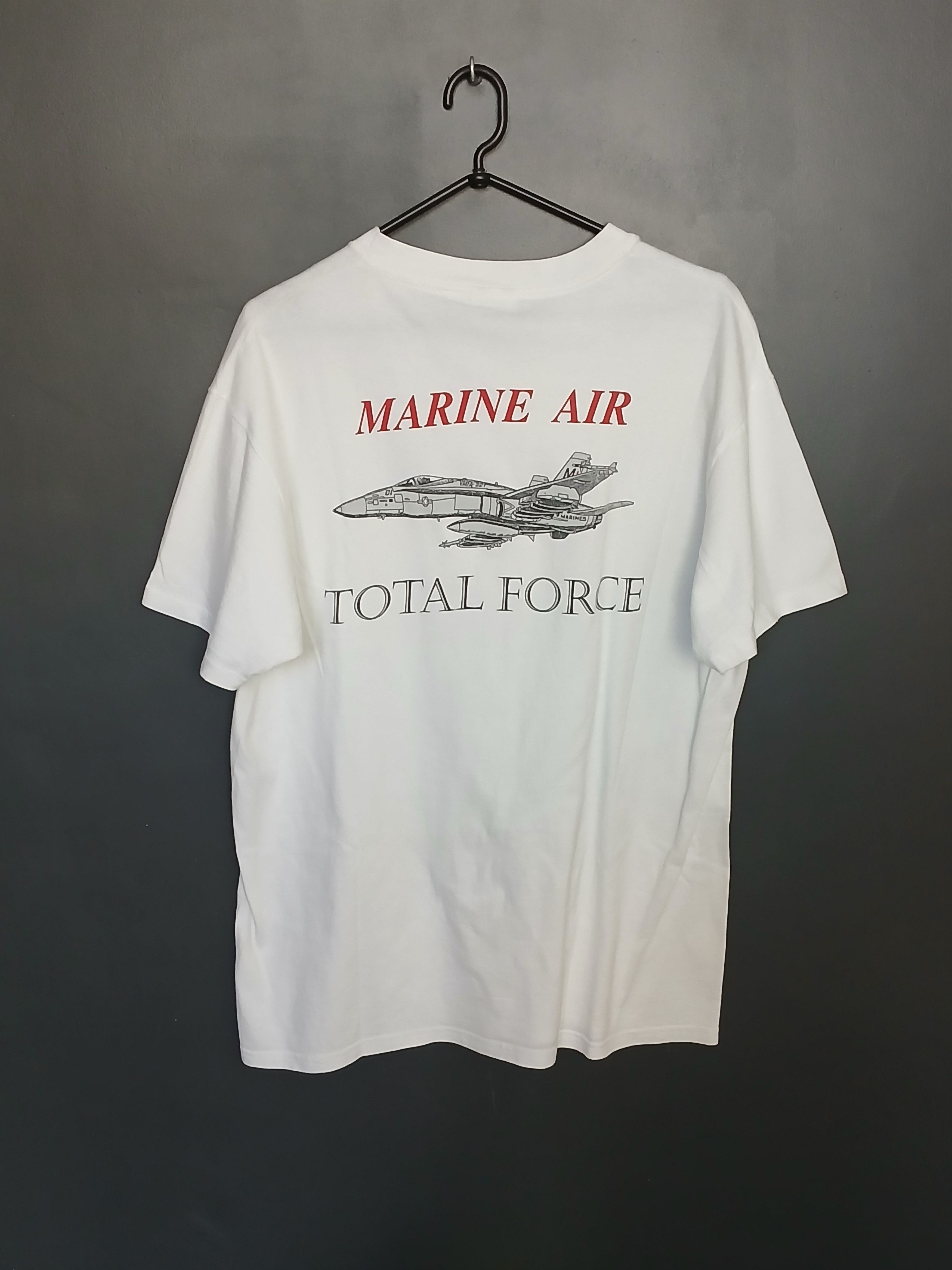 Vintage VMFA - 321 Hell's Angels T-Shirt Size US L / EU 52-54 / 3 - 1 Thumbnail