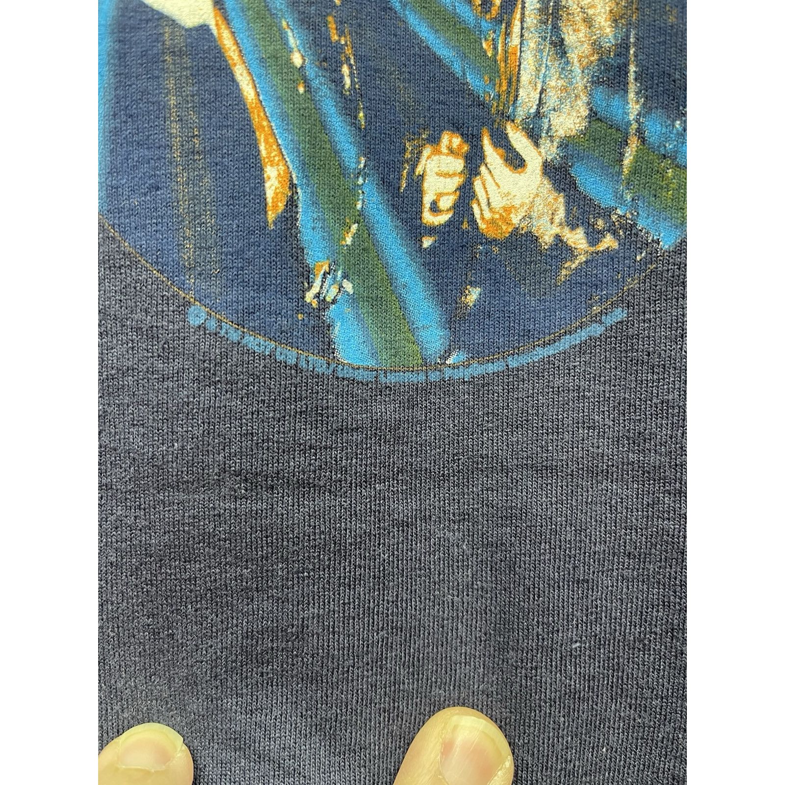 Anvil Vintage 90’s Anvil U2 Discotheque Navy Blue T-Shirt Mens XL Size US XL / EU 56 / 4 - 3 Thumbnail
