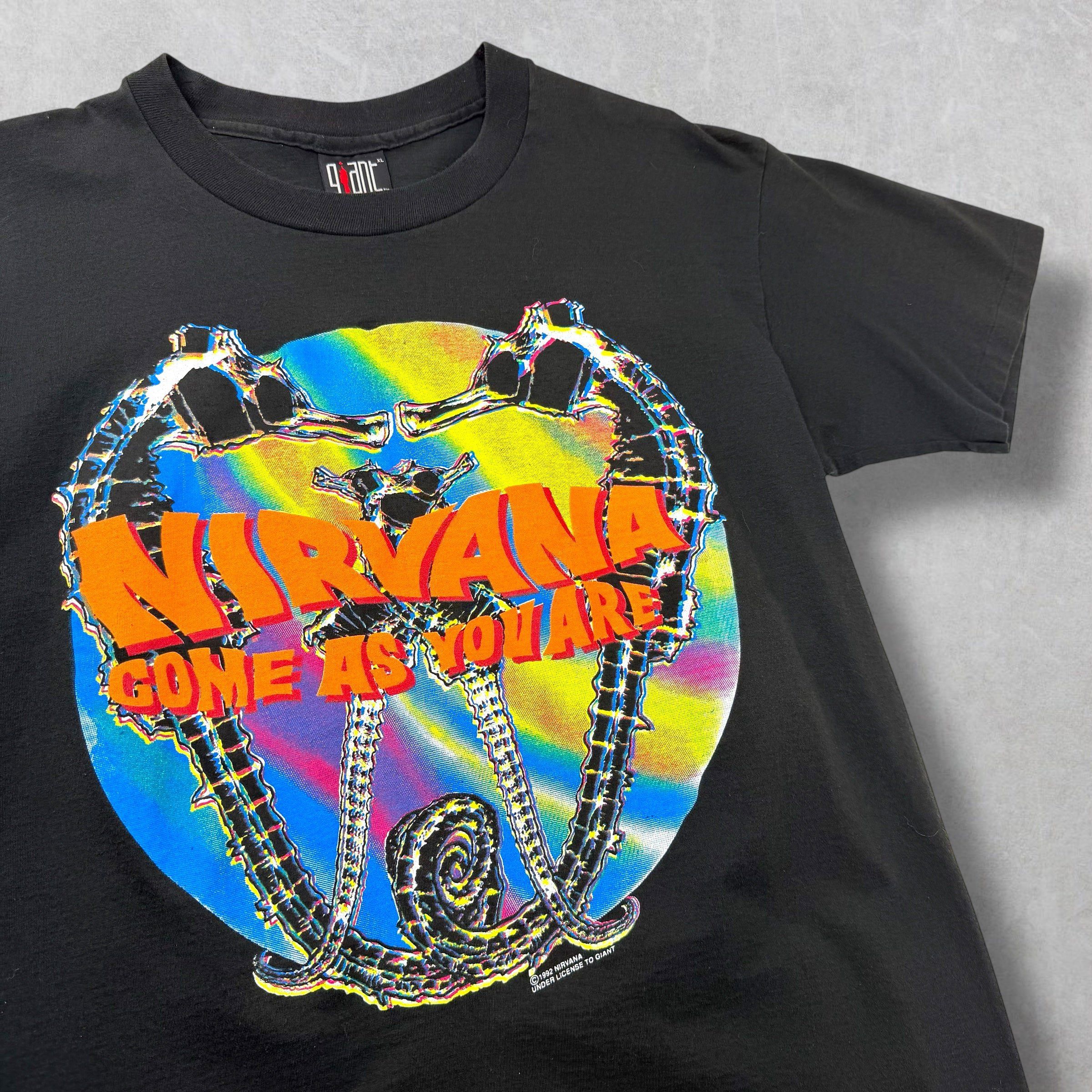 Vintage Vintage 1992 Nirvana Come As You Are Tee XL Size US XL / EU 56 / 4 - 2 Thumbnail