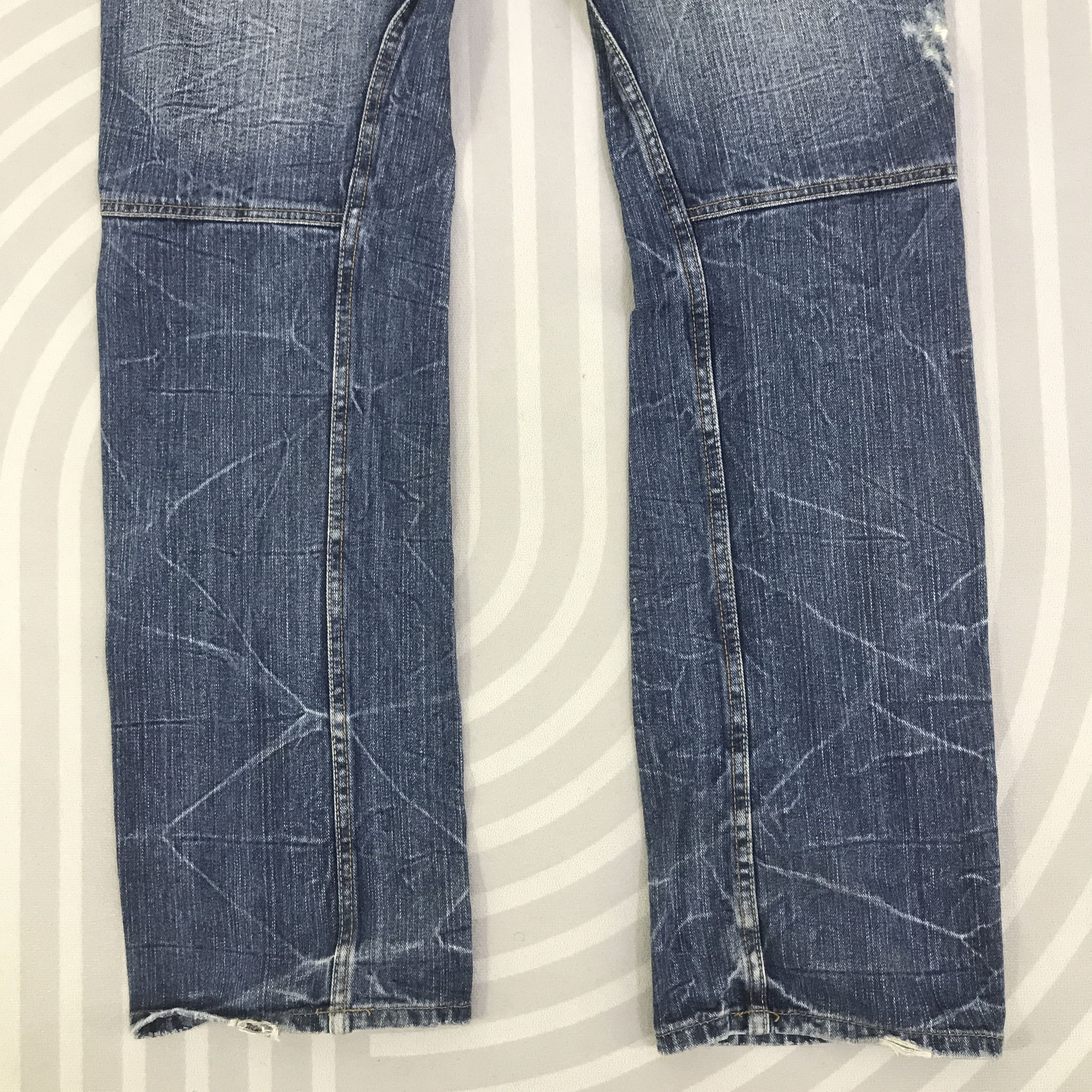 Japanese Brand Vintage japan design Jeans denim pants K130B16 Size US 33 - 6 Thumbnail