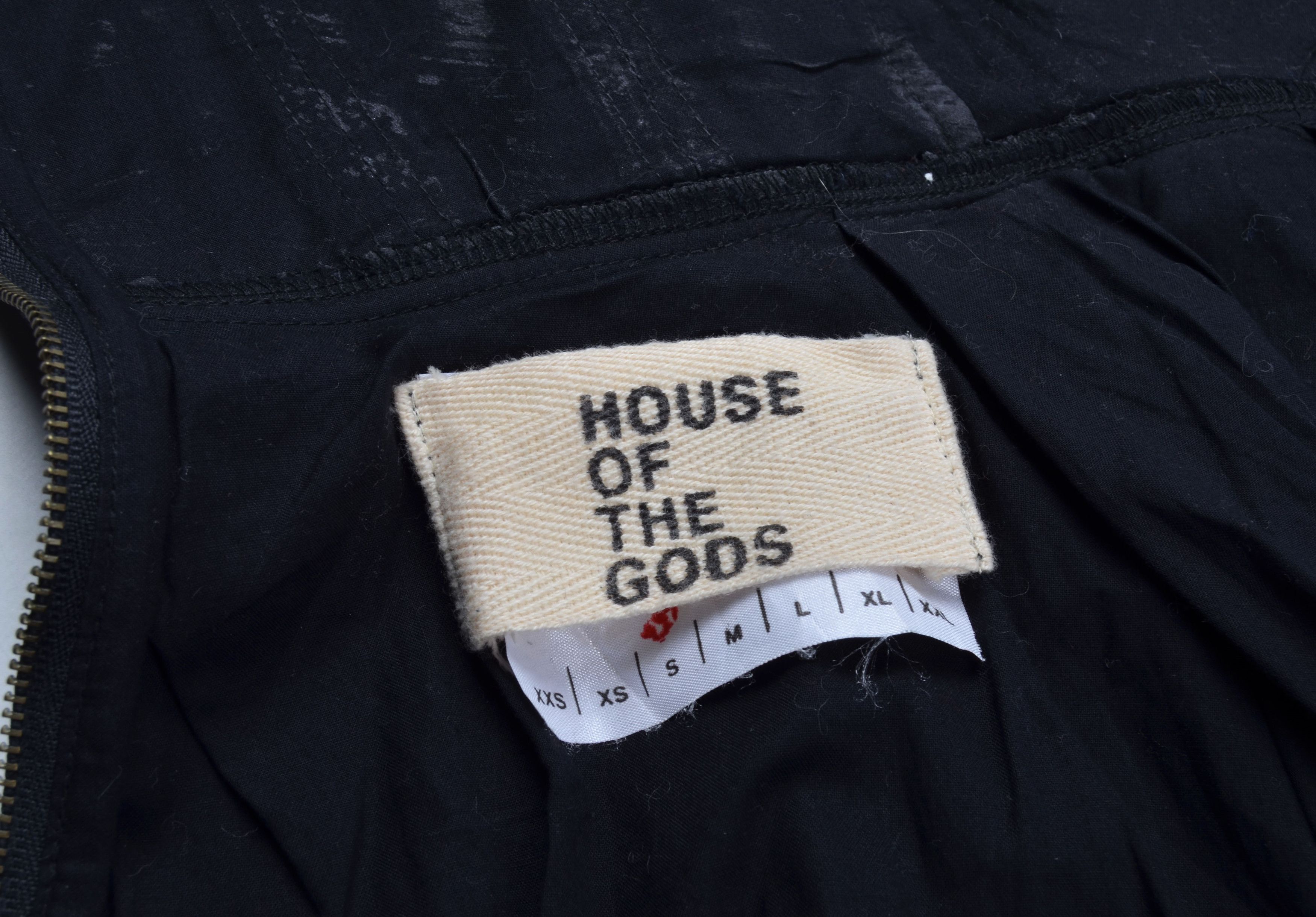 Designer × House Of The Gods House Of The Gods Strapless Grunge Fit & Flare Mini Dress Size S / US 4 / IT 40 - 7 Thumbnail