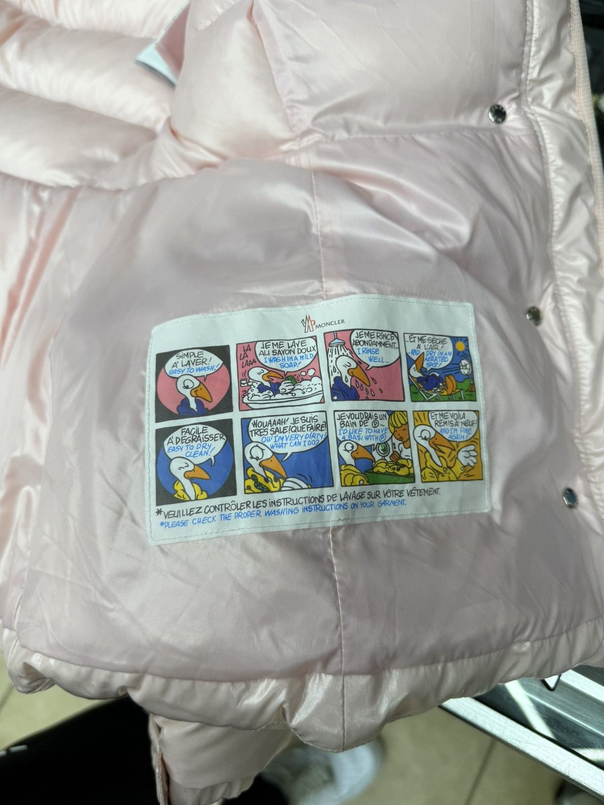Moncler Moncler Barante shiny light pink puffer jacket Size M / US 6-8 / IT 42-44 - 13 Thumbnail
