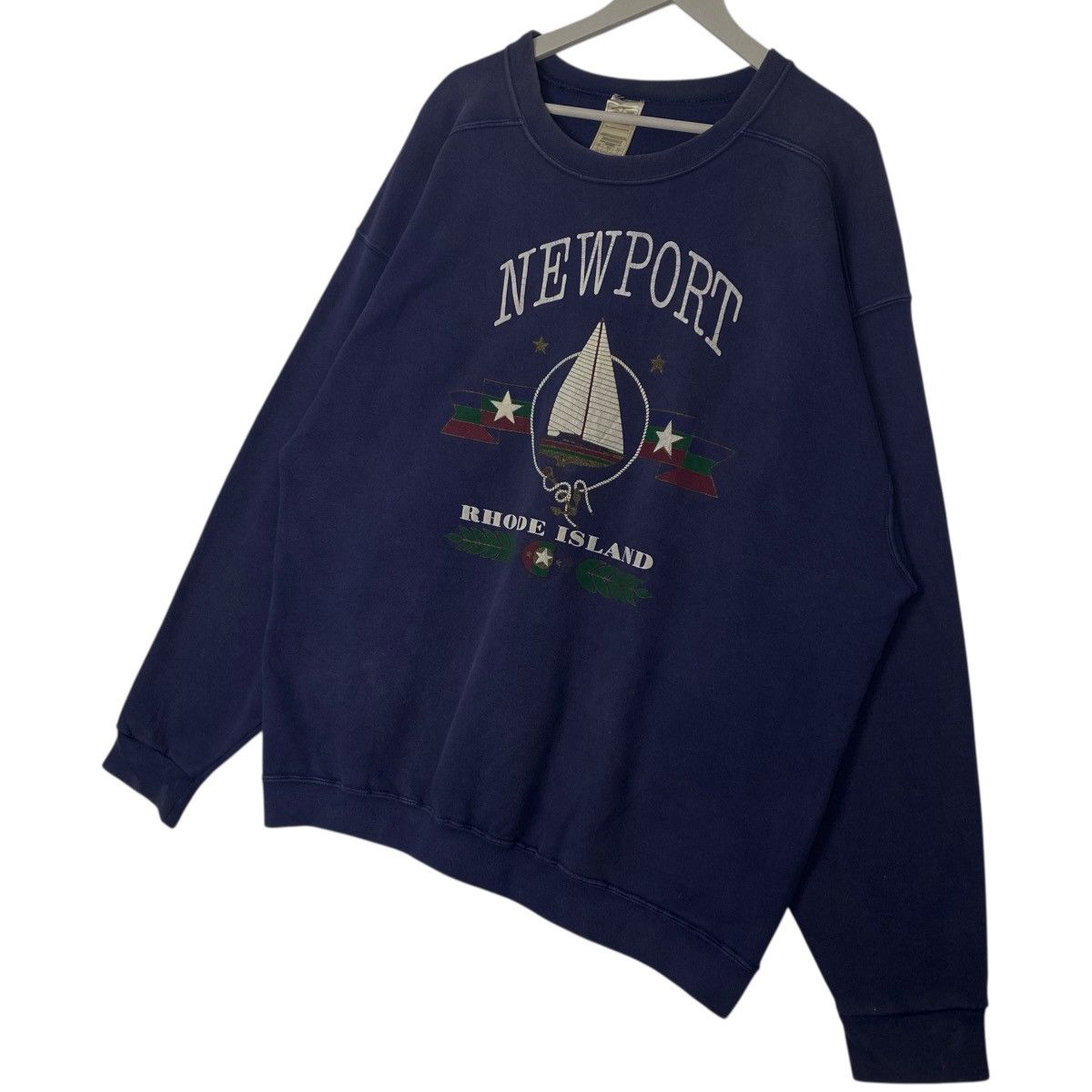 Other Vintage 90s Newport Rhode Island Navy Blue Big Logo Size US L / EU 52-54 / 3 - 2 Thumbnail