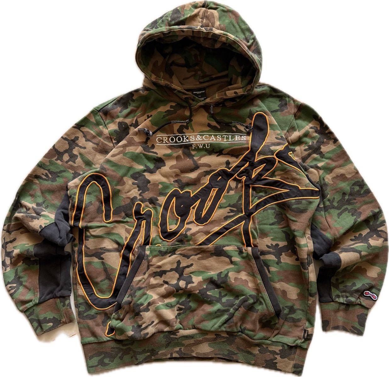 Crooks & Castles Y2K Skater Camo Hoodie Size US L / EU 52-54 / 3 - 2 Thumbnail