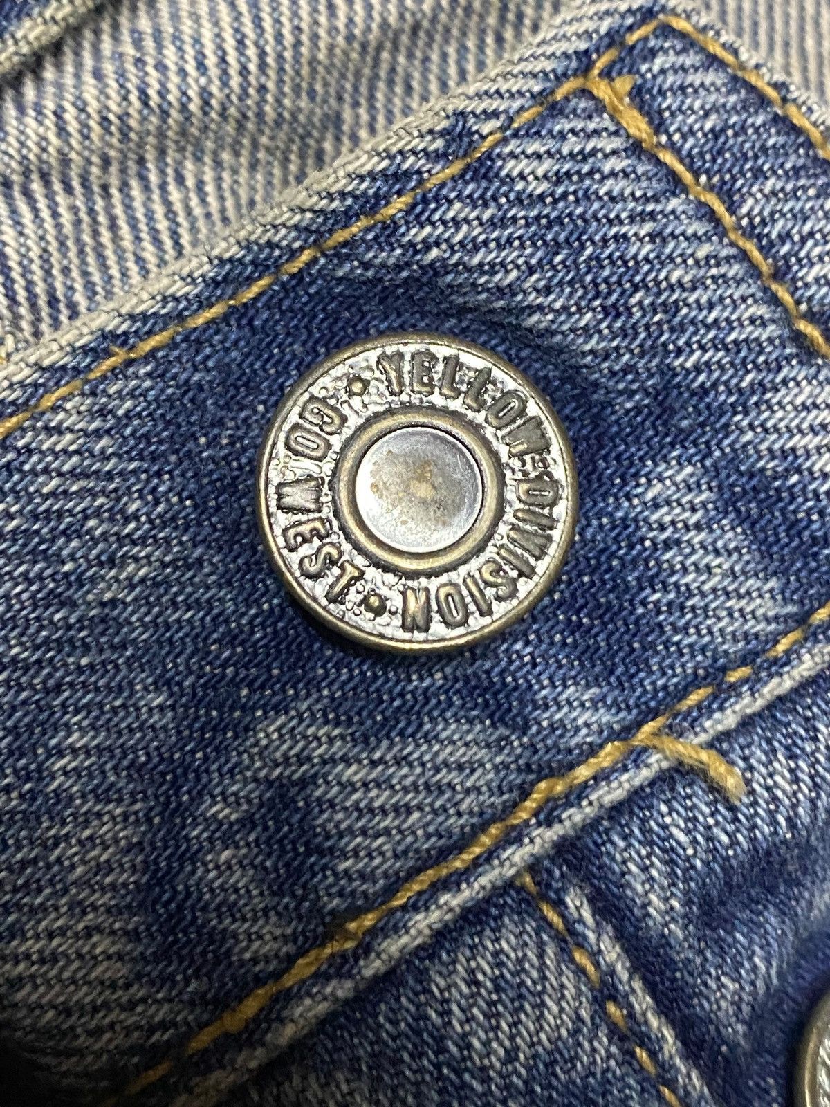 GOA Vintage Japanese Brand Gowest Rare Denim Pacthes Baggy Jeans Size US 33 - 10 Thumbnail