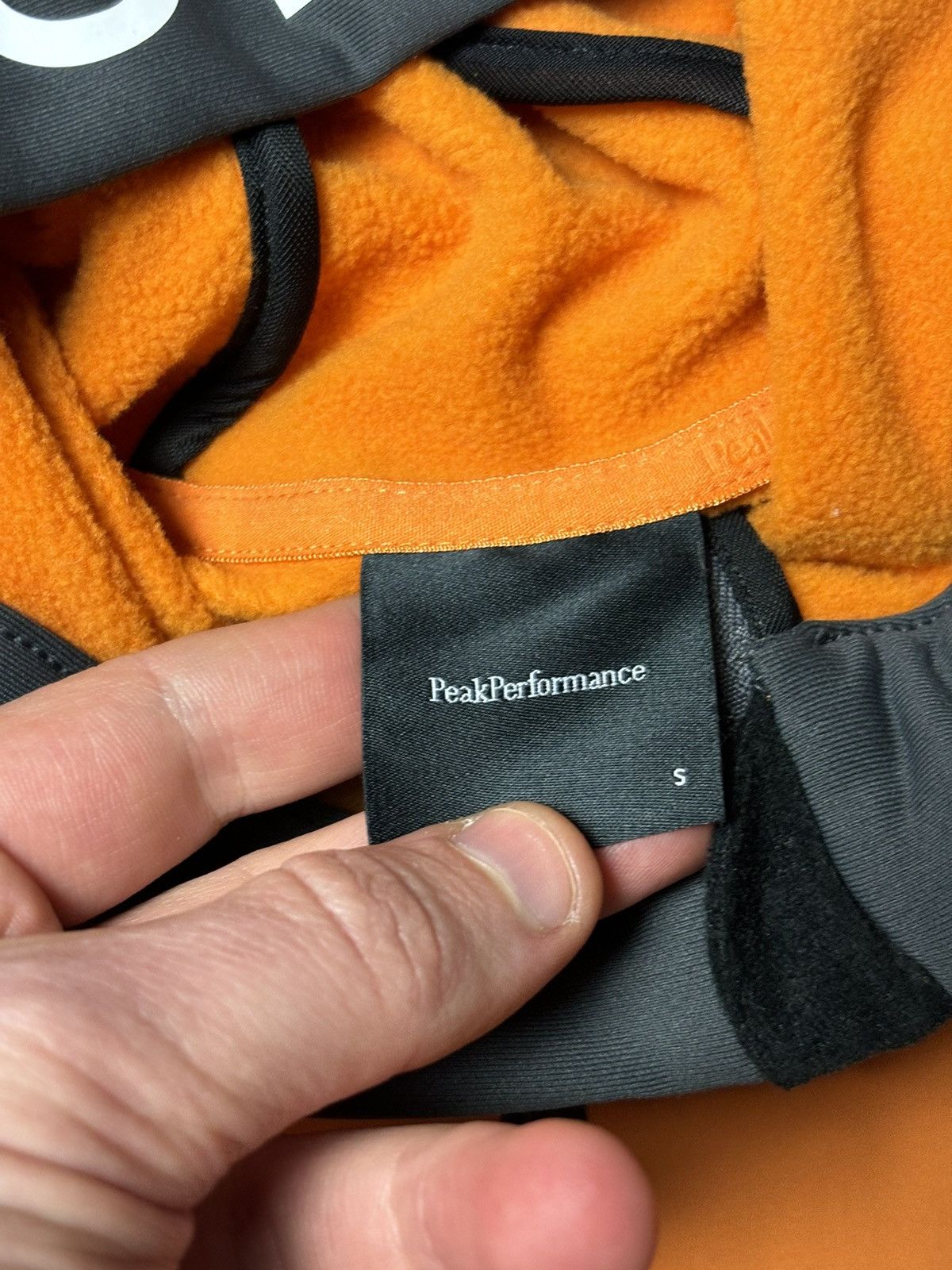 Peak Performance Peak Performance Orange Rider Full Zip Hooded Jacket Size S Size US S / EU 44-46 / 1 - 6 Thumbnail