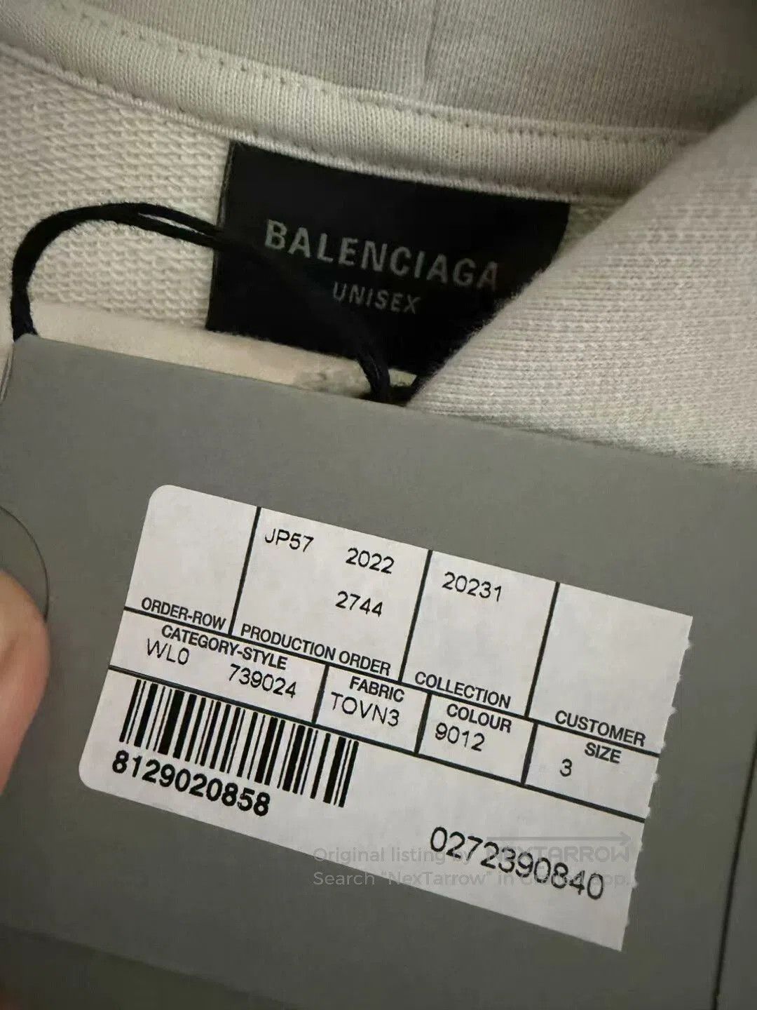 Balenciaga balenciaga vintage sweatshirt with tags. Size US L / EU 52-54 / 3 - 2 Thumbnail