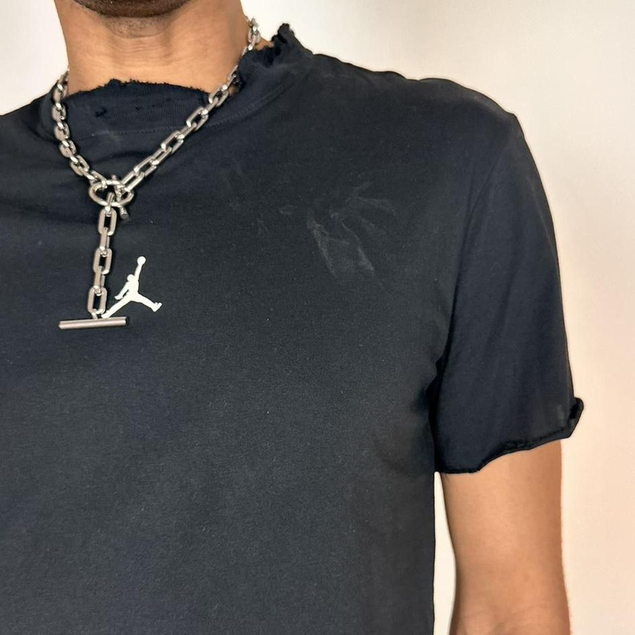 Jordan Brand ASTROBOI* x Jordan Black Cropped T-Shirt - Medium Size US M / EU 48-50 / 2 - 7 Thumbnail