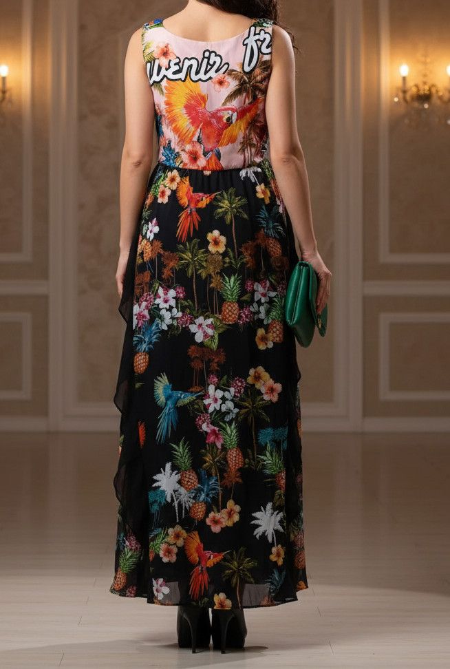 Pinko Wonderful elegant long Pinko dress, size M Size M / US 6-8 / IT 42-44 - 2 Thumbnail
