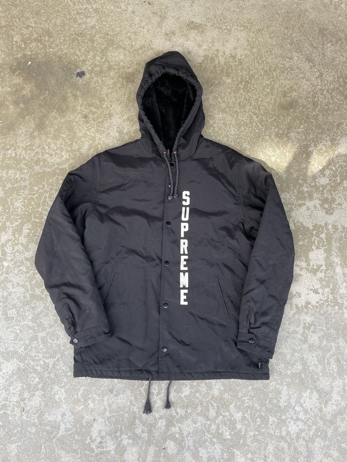 Supreme Supreme 2011 F/W Thrasher Hooded Coaches Jacket | Grailed