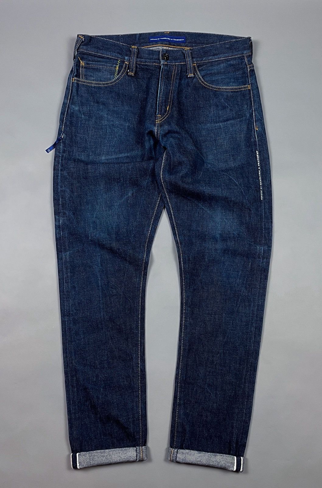 Fragment Design × Vanquish Denim by Vanquish & Fragment Japan Selvage Pants Size 30 Size US 30 / EU 46 - 3 Thumbnail