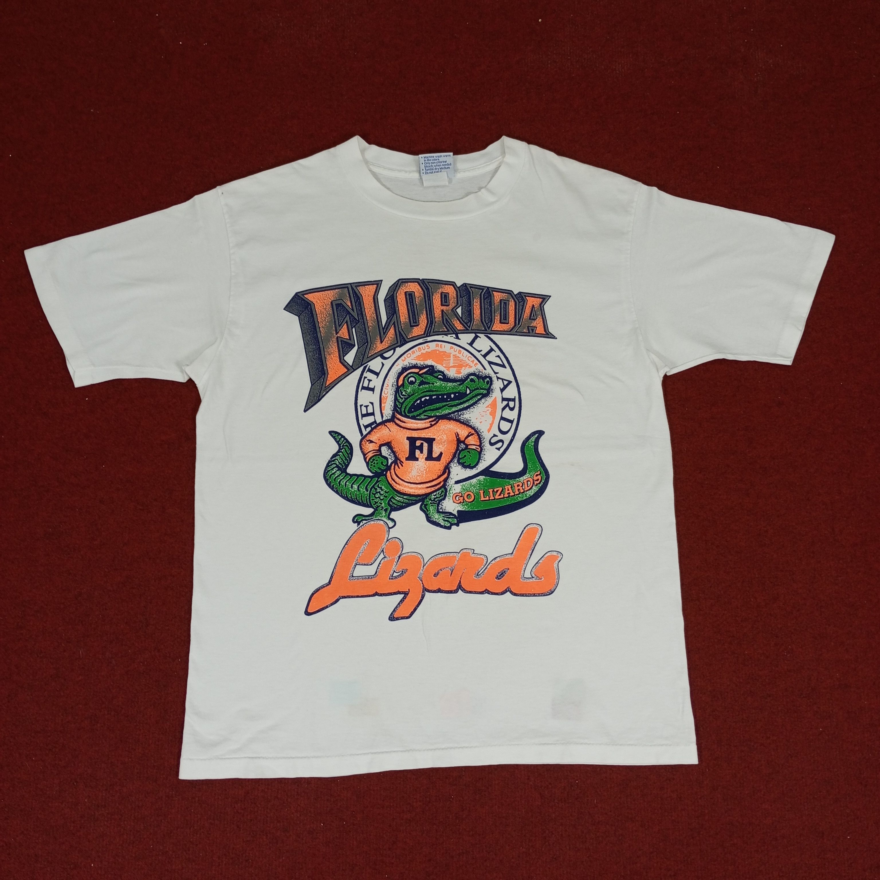 Vintage Florida Lizards Vintage Tshirt Size US L / EU 52-54 / 3 - 1 Thumbnail