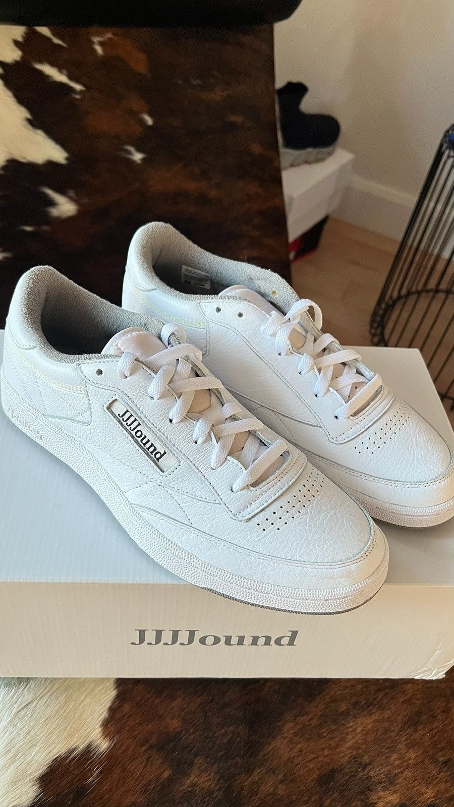 JJJJound × Reebok Jjjjound Reebok Club C 85 sneakers Size US 11 / EU 44 - 1 Thumbnail