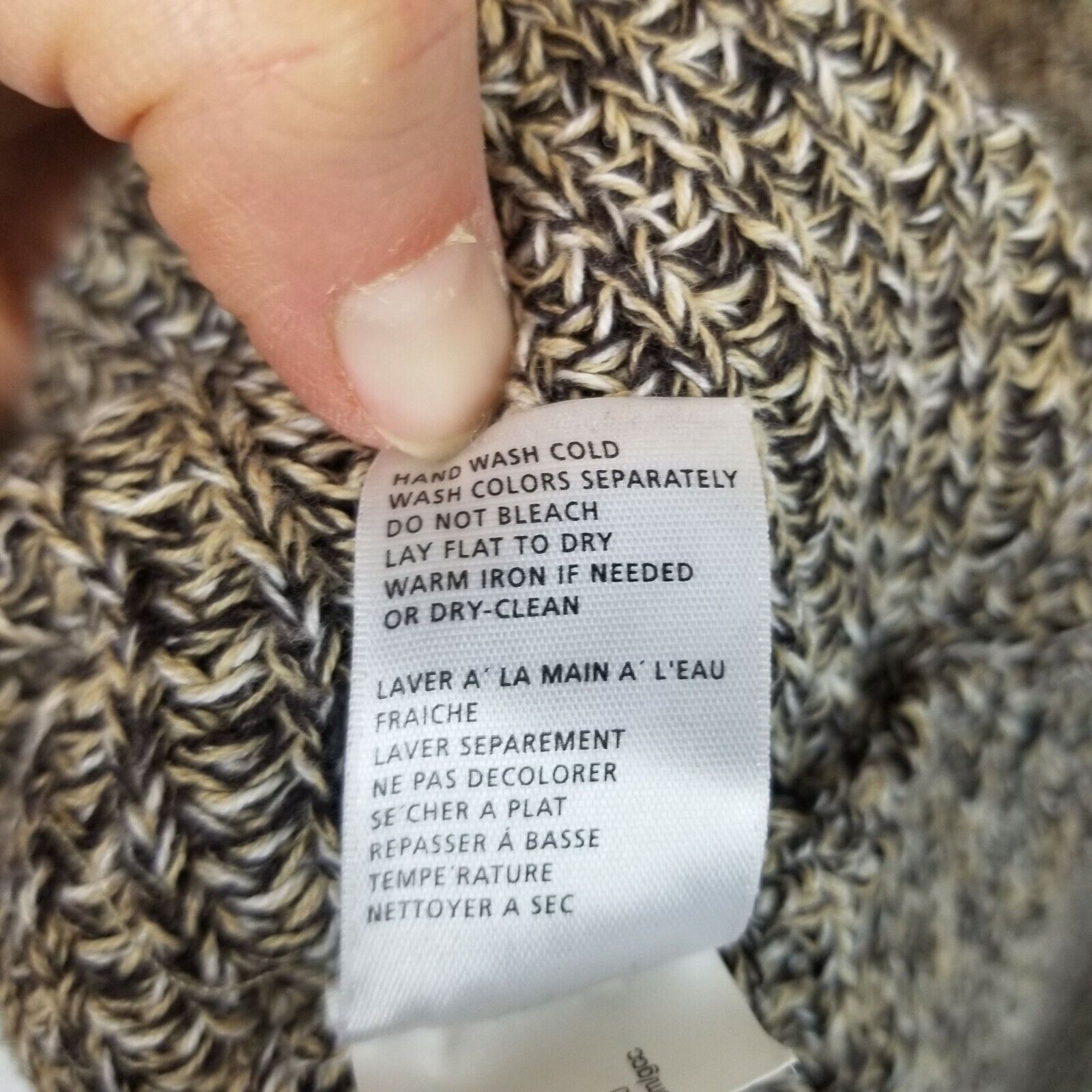 Royal Robbins Royal Robbins Womens Speckled Knit Cotton Sweater M Gorpcore Size M / US 6-8 / IT 42-44 - 7 Thumbnail