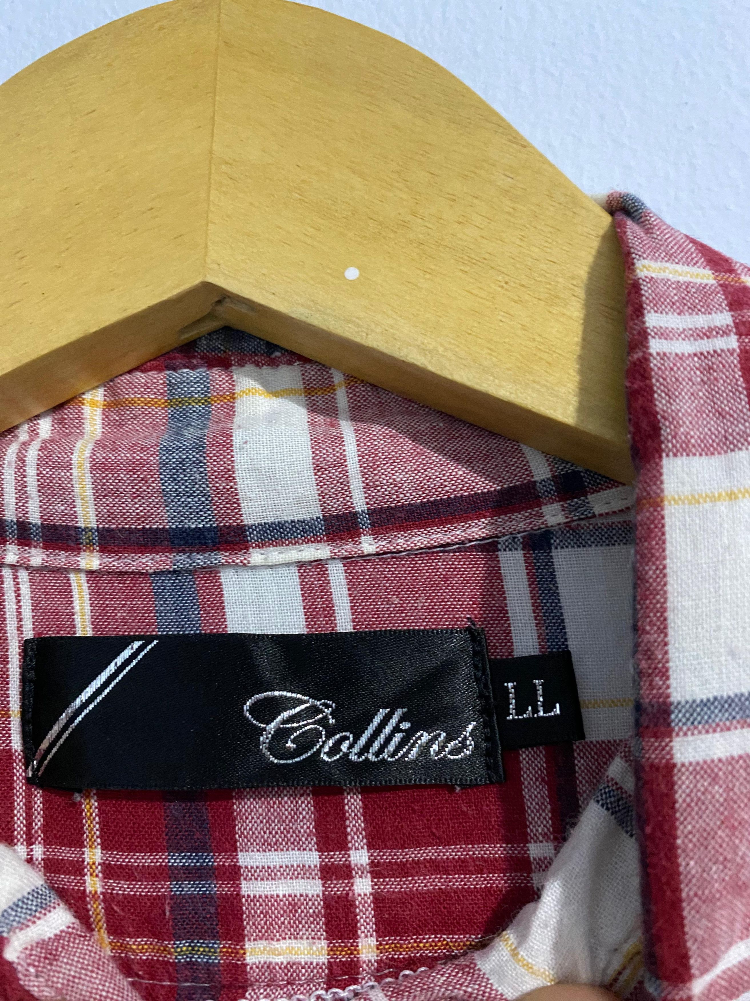 Japanese Brand Japanese double layer colins longlevee tshirt Size US L / EU 52-54 / 3 - 3 Thumbnail