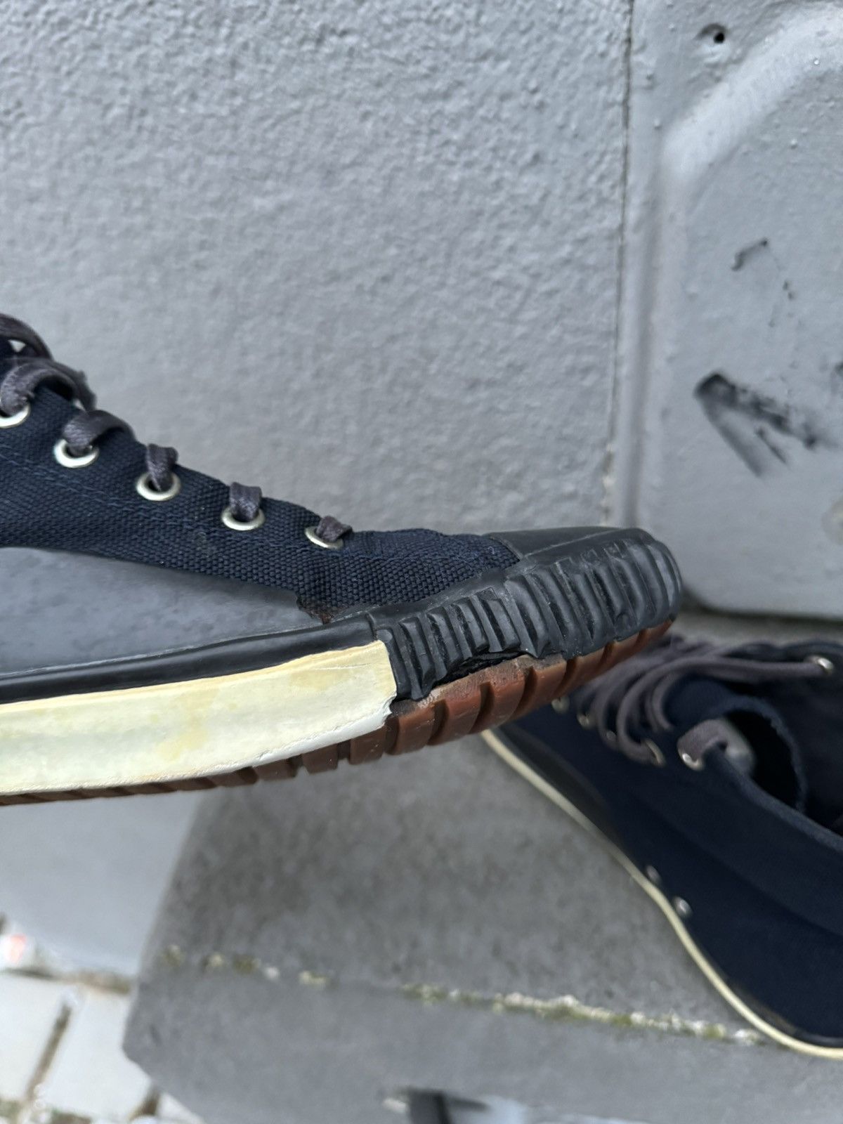 Balenciaga × Vintage Vintage Balenciaga Trainers Canvas Avangard Hihg Top Size US 9.5 / EU 42-43 - 14 Thumbnail