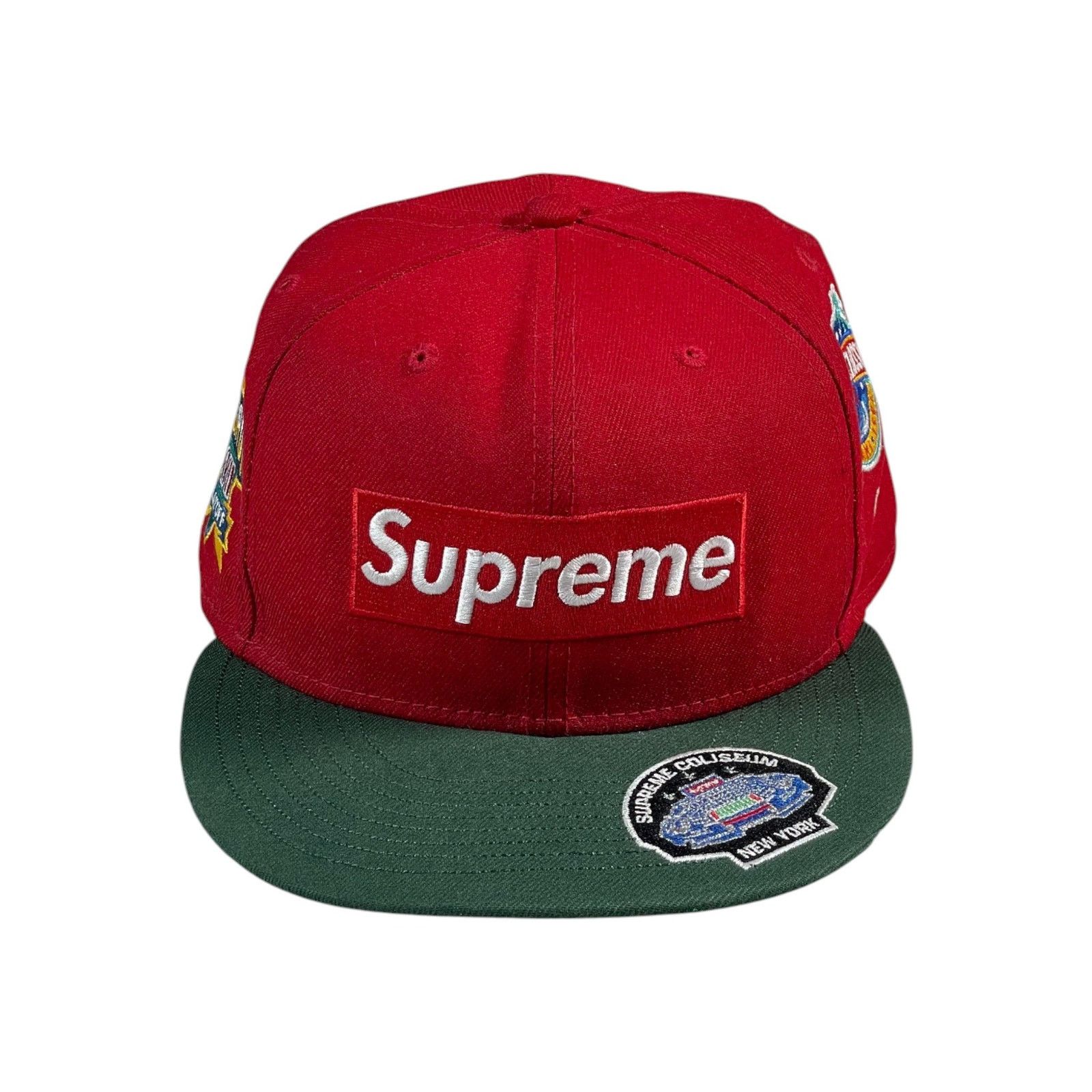 Supreme Supreme Red & Green Fitted Cap Size ONE SIZE - 1 Thumbnail