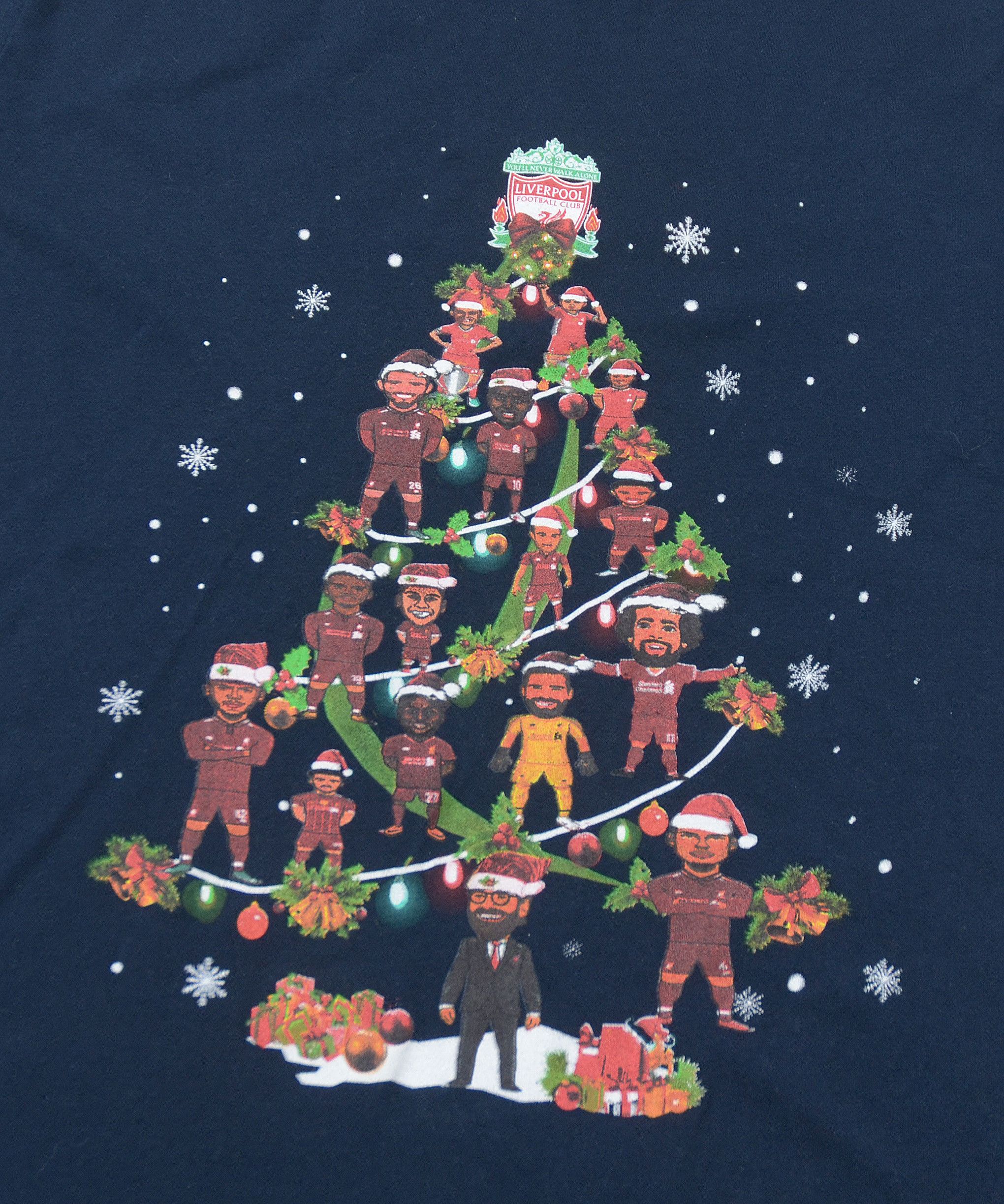 Other Liverpool Fc All Team Players Christmas Special Tree T-Shirt Size US L / EU 52-54 / 3 - 4 Thumbnail