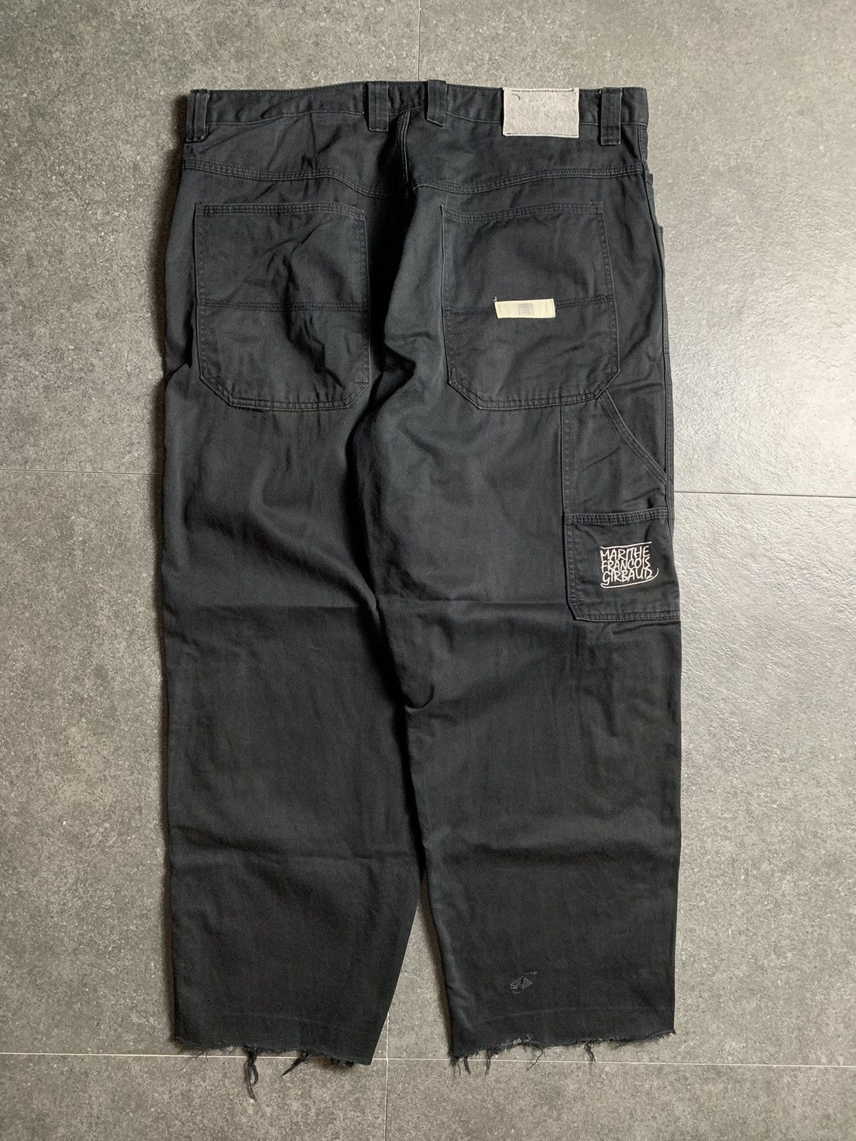 Marithe + Francois Girbaud 2000s Marithe Francois Girbaud Baggy Carpenter Pants Size US 38 / EU 54 - 2 Thumbnail