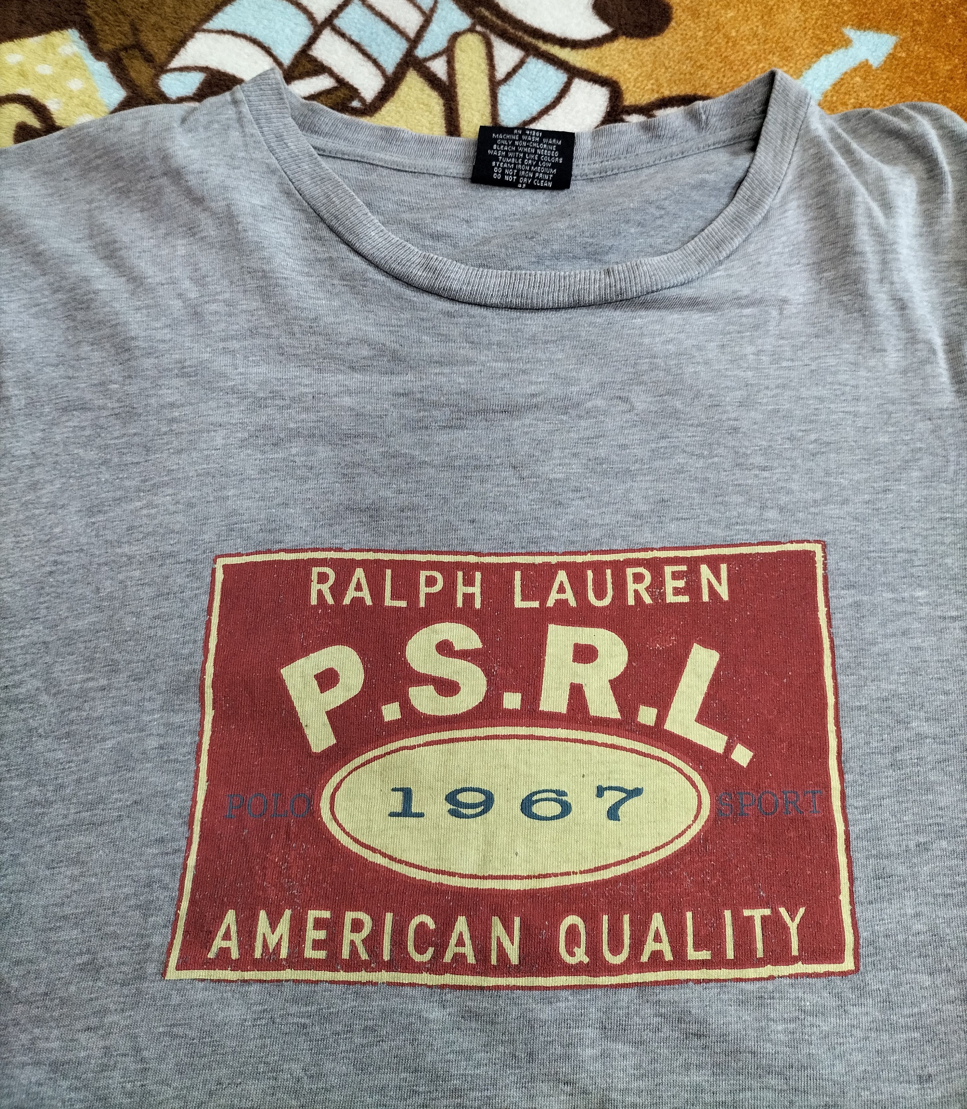 Polo Ralph Lauren Vintage P.S.R.L Polo Ralph Lauren tshirt Size US M / EU 48-50 / 2 - 3 Thumbnail