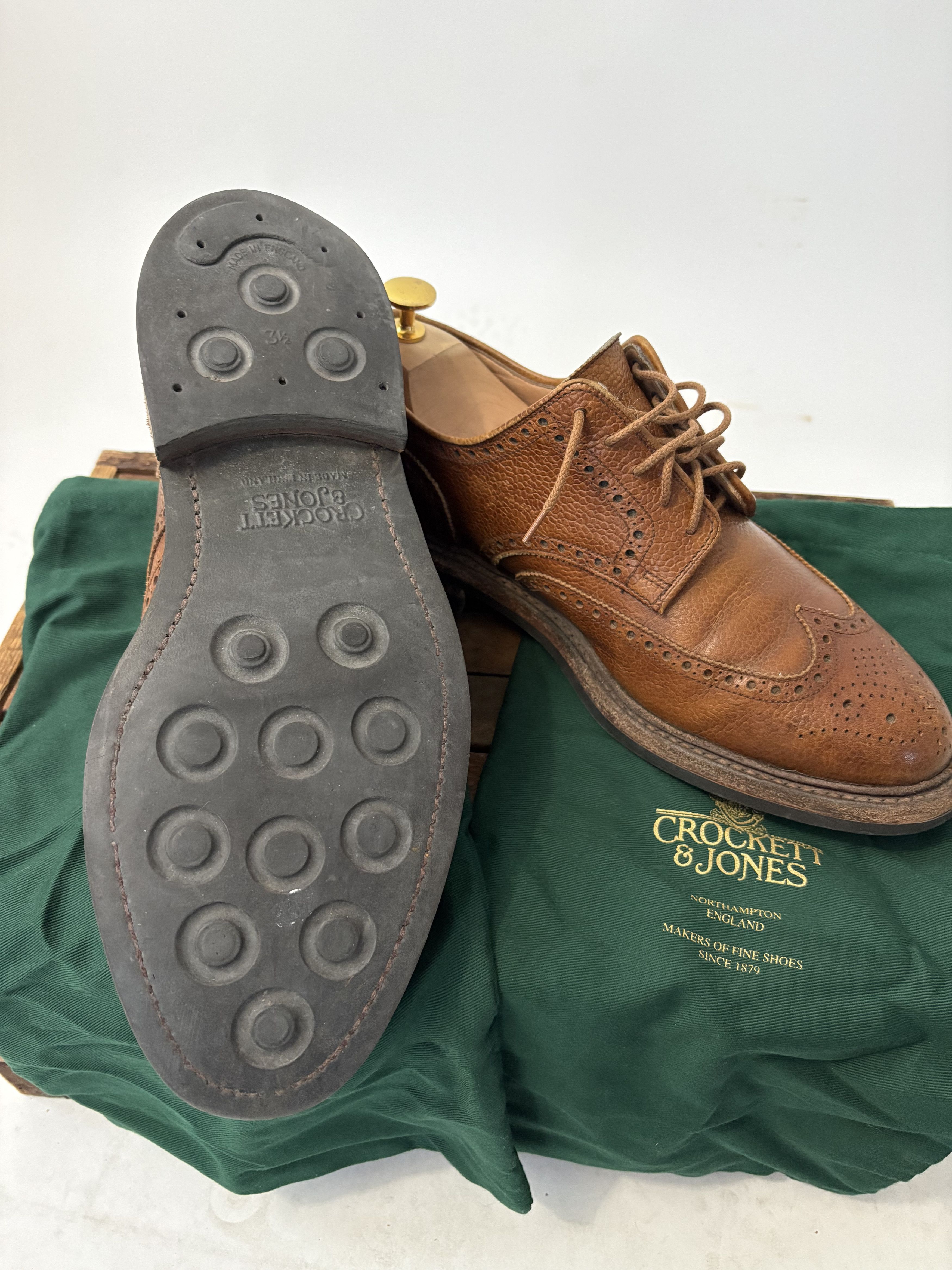 Crockett & Jones Crokett and Jones Derby Pembroke Size US 8 / EU 41 - 3 Thumbnail