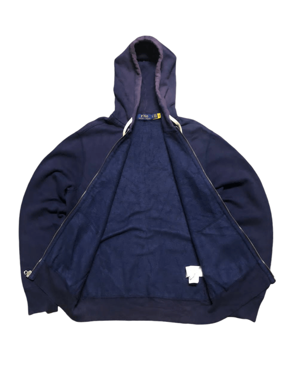 Polo Ralph Lauren Archive💥 Polo Ralph Lauren Hoodie Zipper Sunfaded Faded Size US S / EU 44-46 / 1 - 3 Thumbnail