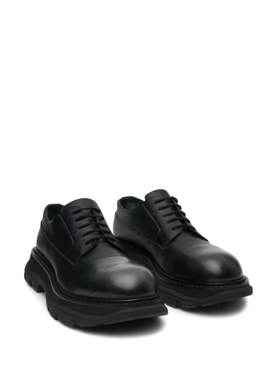 Alexander McQueen o1w1db10725 Trade Lace Up in Black Size US 7 / EU 40 - 4 Thumbnail