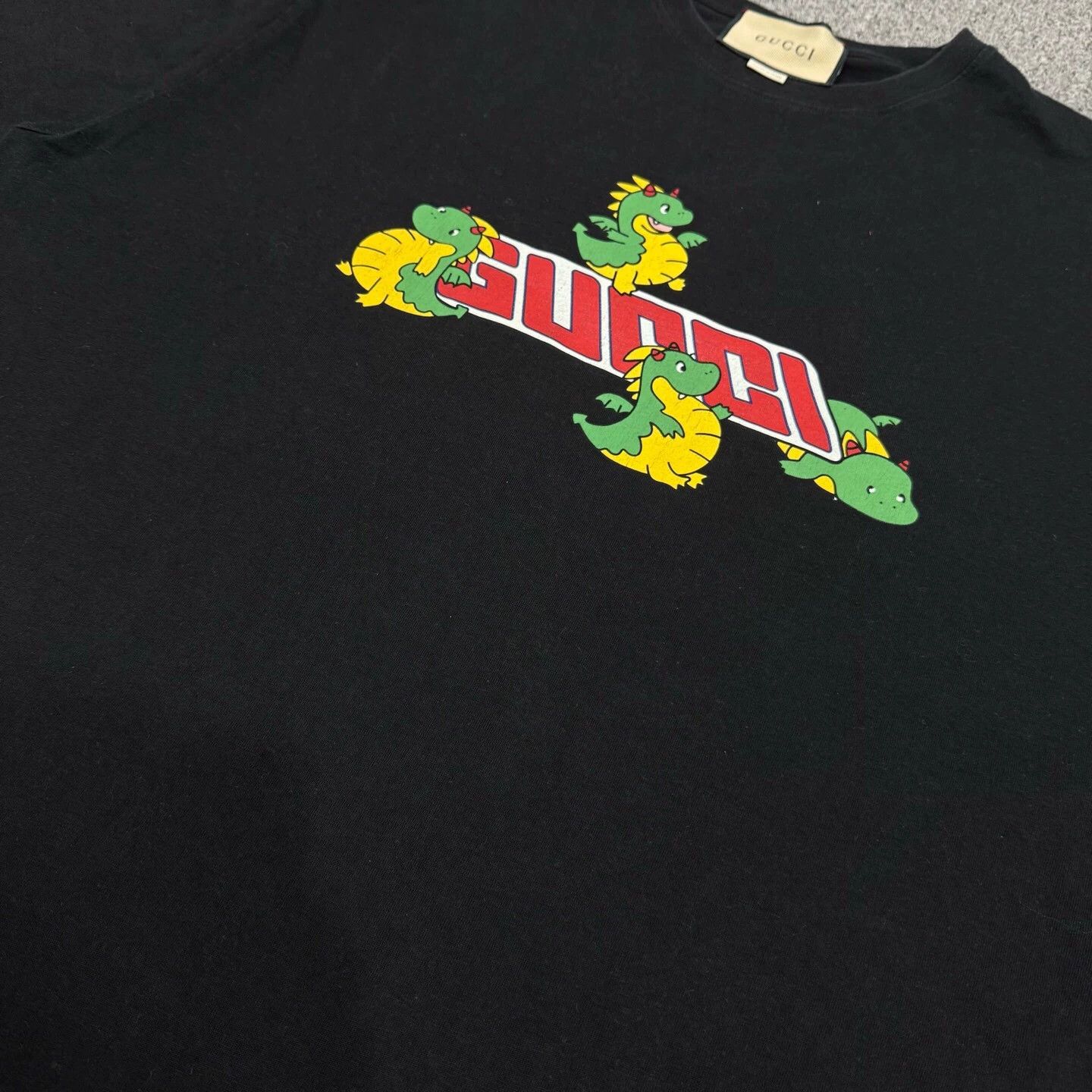 Gucci Gucci Black Year of the Dragon Tee XXL 99 New Size US XXL / EU 58 / 5 - 3 Thumbnail