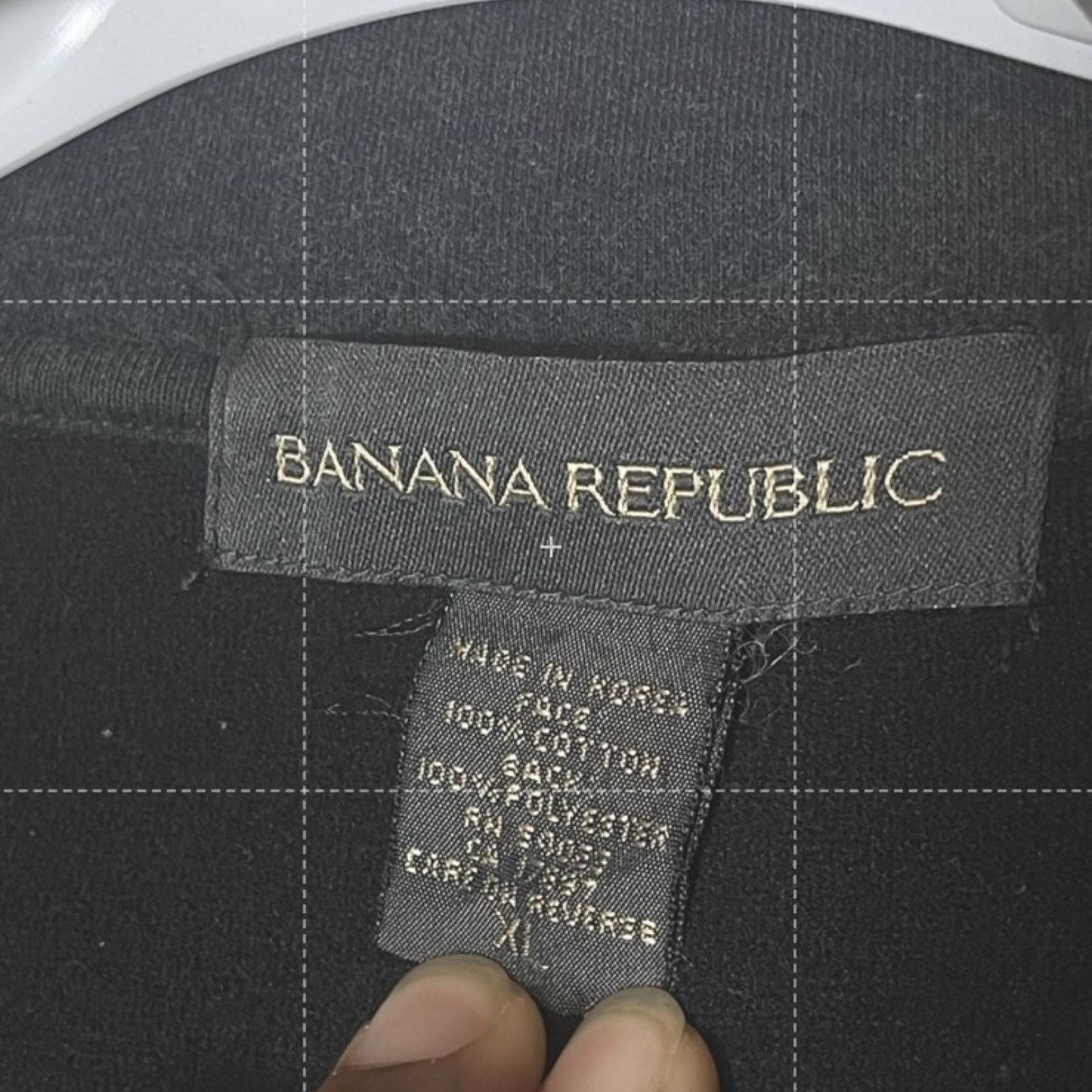 Banana Republic Banana Republic Black Zip Jacket Lightweight Women’s XL USED Size XL / US 12-14 / IT 48-50 - 5 Thumbnail