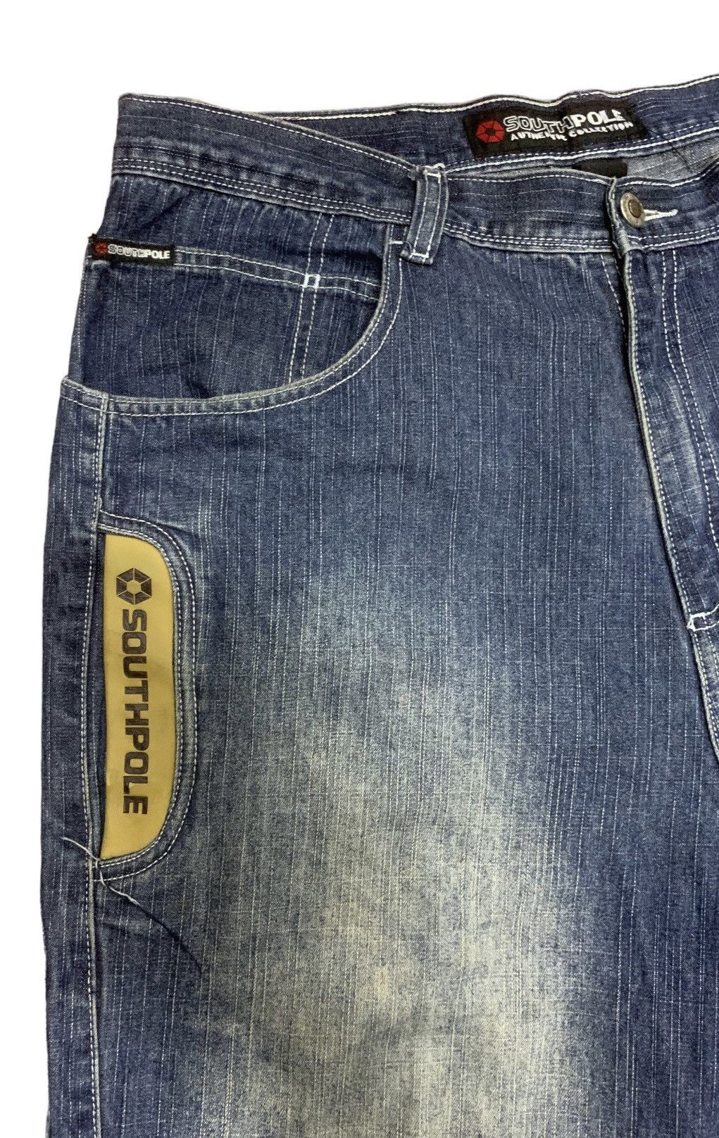 JNCO × Southpole VINTAGE SOUTHPOLE BAGGY DENIM Size US 38 / EU 54 - 3 Thumbnail