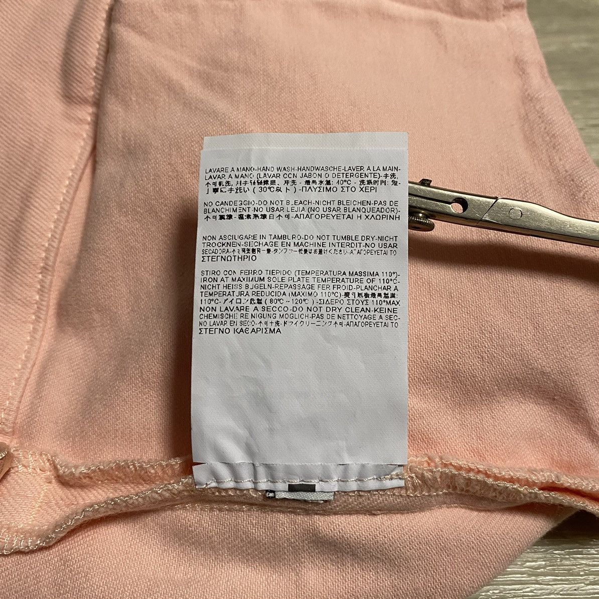 Balenciaga Womens 2012 Balenciaga Pink Slim Stretch Trousers Pant Jeans Size 25" / US 0 / IT 36 - 23 Thumbnail