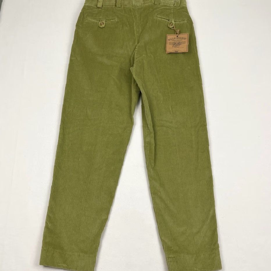 Bills Khakis Bills Khakis Pants Mens 32 x 30 Slim Taper Green 6 Wale Corduroy Prep NEW Size US 32 / EU 48 - 4 Thumbnail