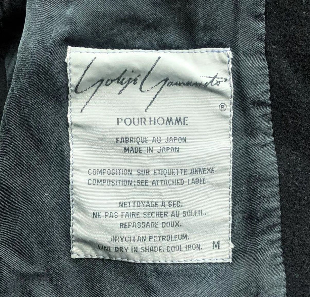 Yohji Yamamoto Yohji Yamamoto 88AW Moss Green Velvet Paneled Blazer K4 Size US M / EU 48-50 / 2 - 5 Thumbnail